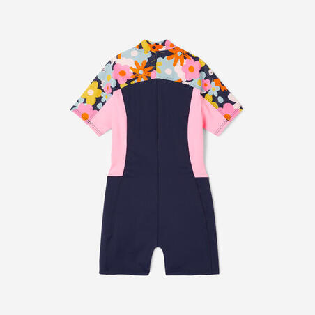 Купальний костюм для дівчаток темно-синій з шортами