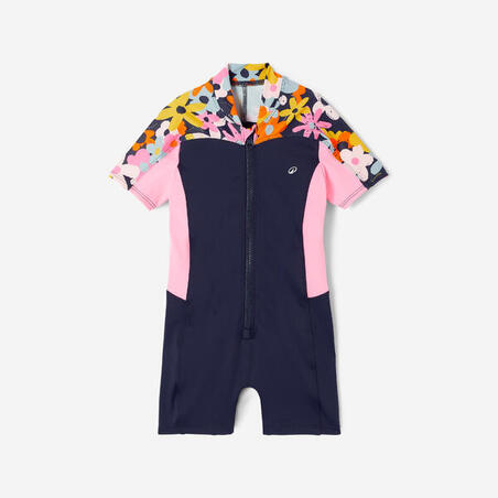 Купальний костюм для дівчаток темно-синій з шортами