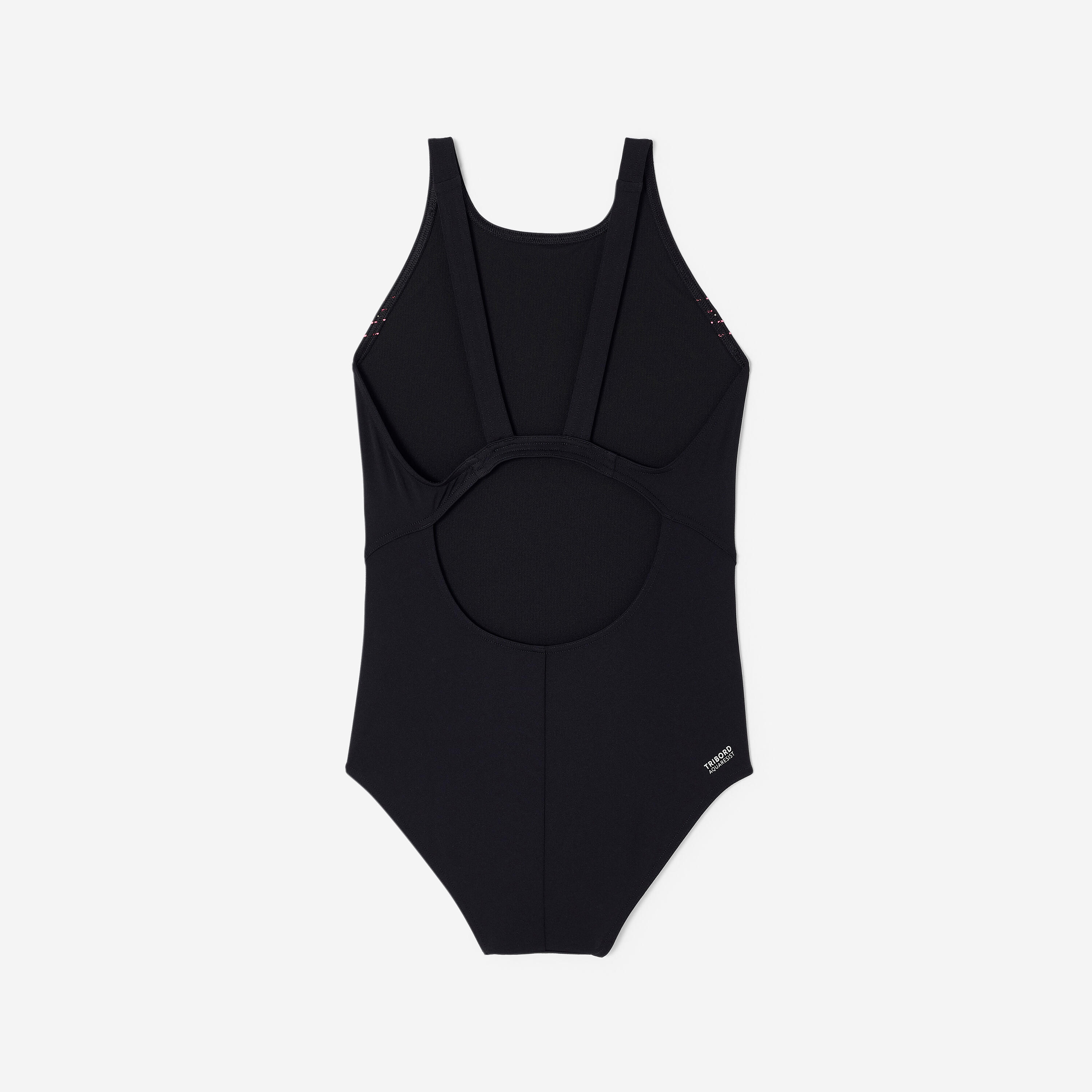 Maillot de bain de natation 1 pièce fille, Kamiye Line - DECATHLON