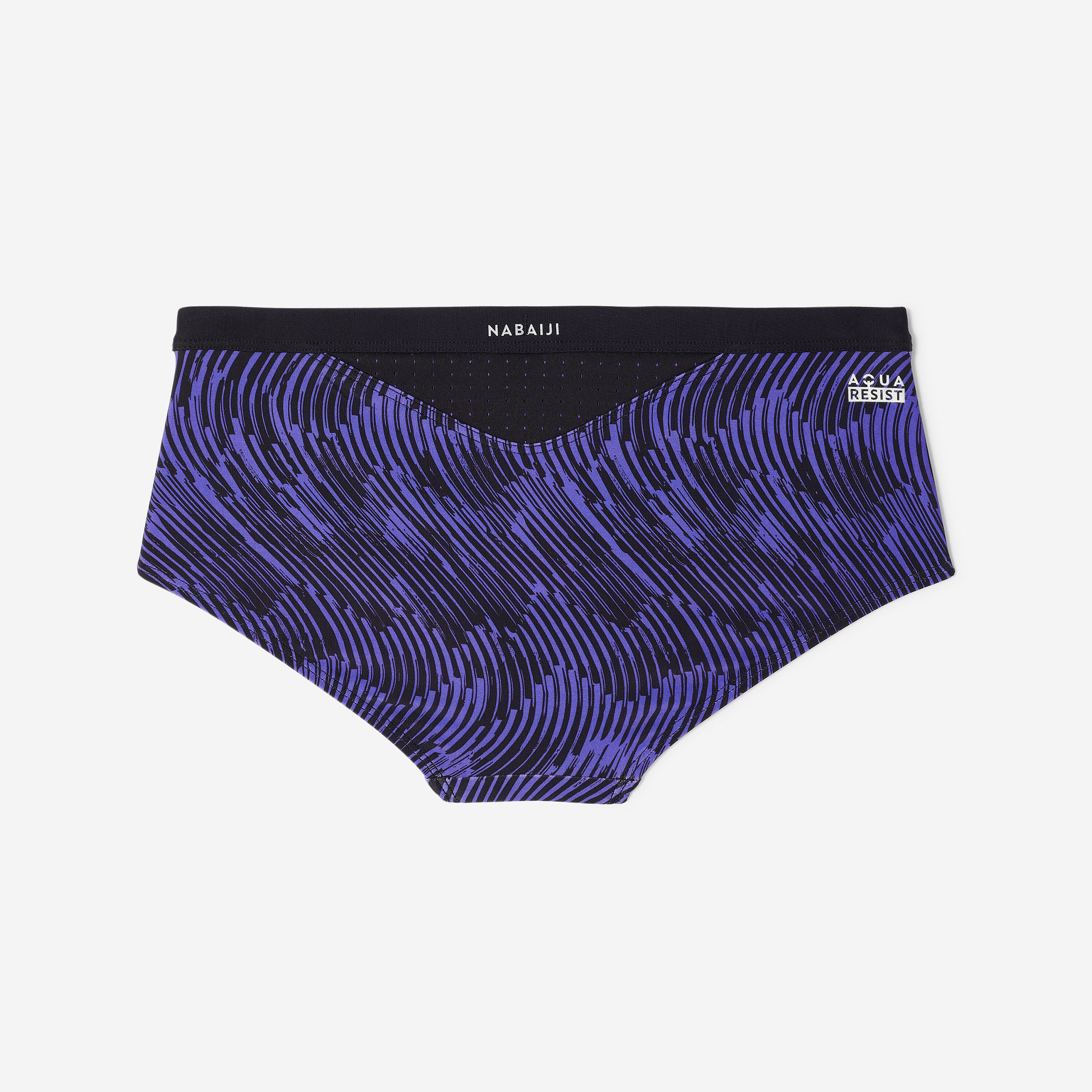 Bas de maillot de bain natation Fille ado, Kamyleon mouv violet 9/10