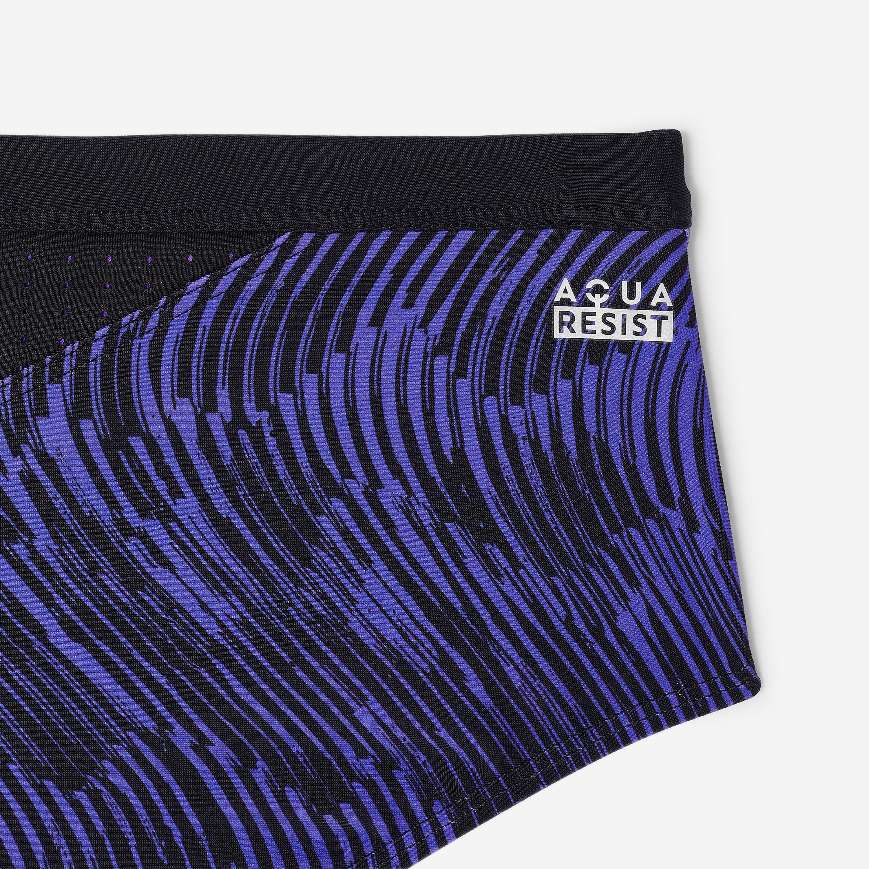 Bas de maillot de bain natation Fille ado, Kamyleon mouv violet 10/10