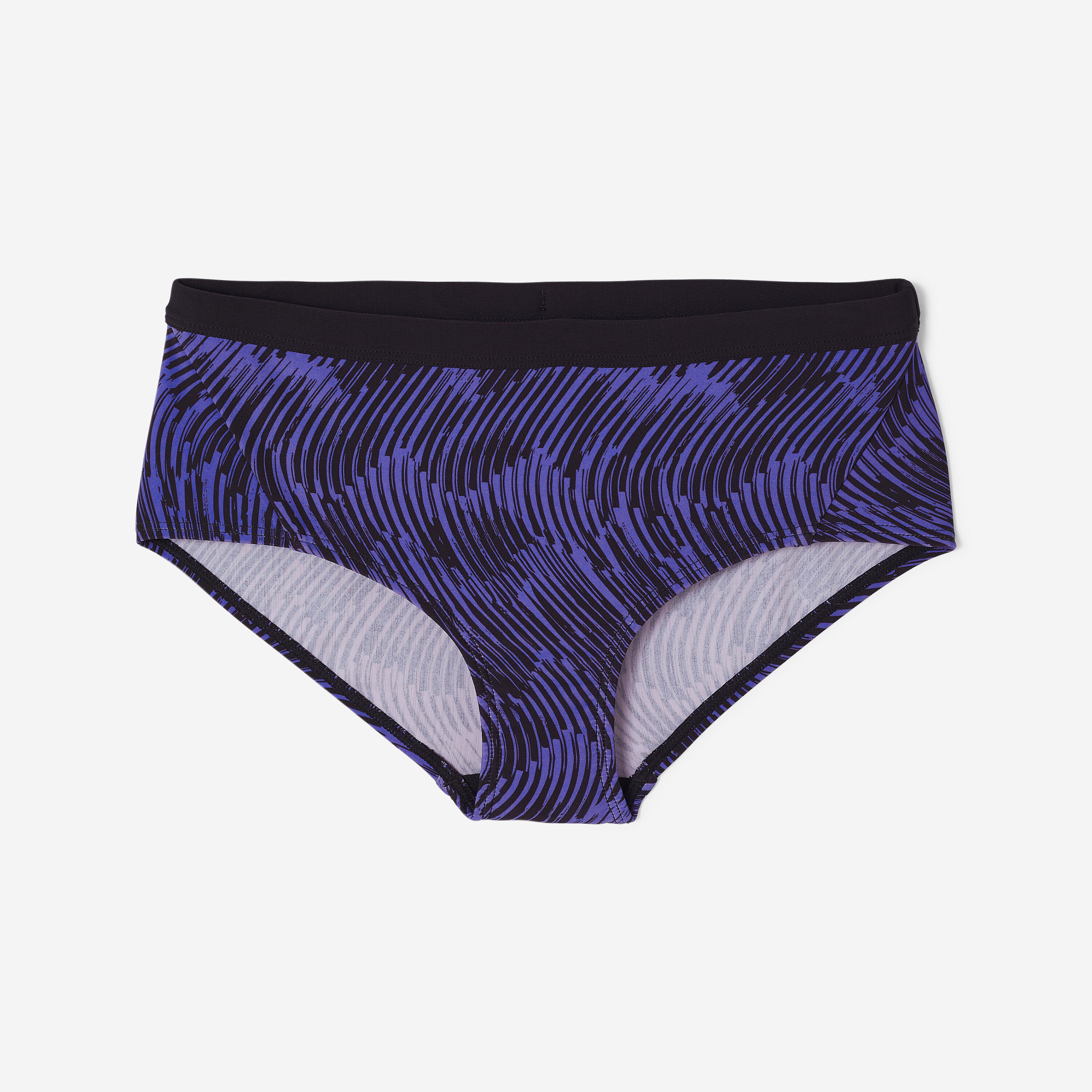 Bas de maillot de bain natation Fille ado, Kamyleon mouv violet 8/10