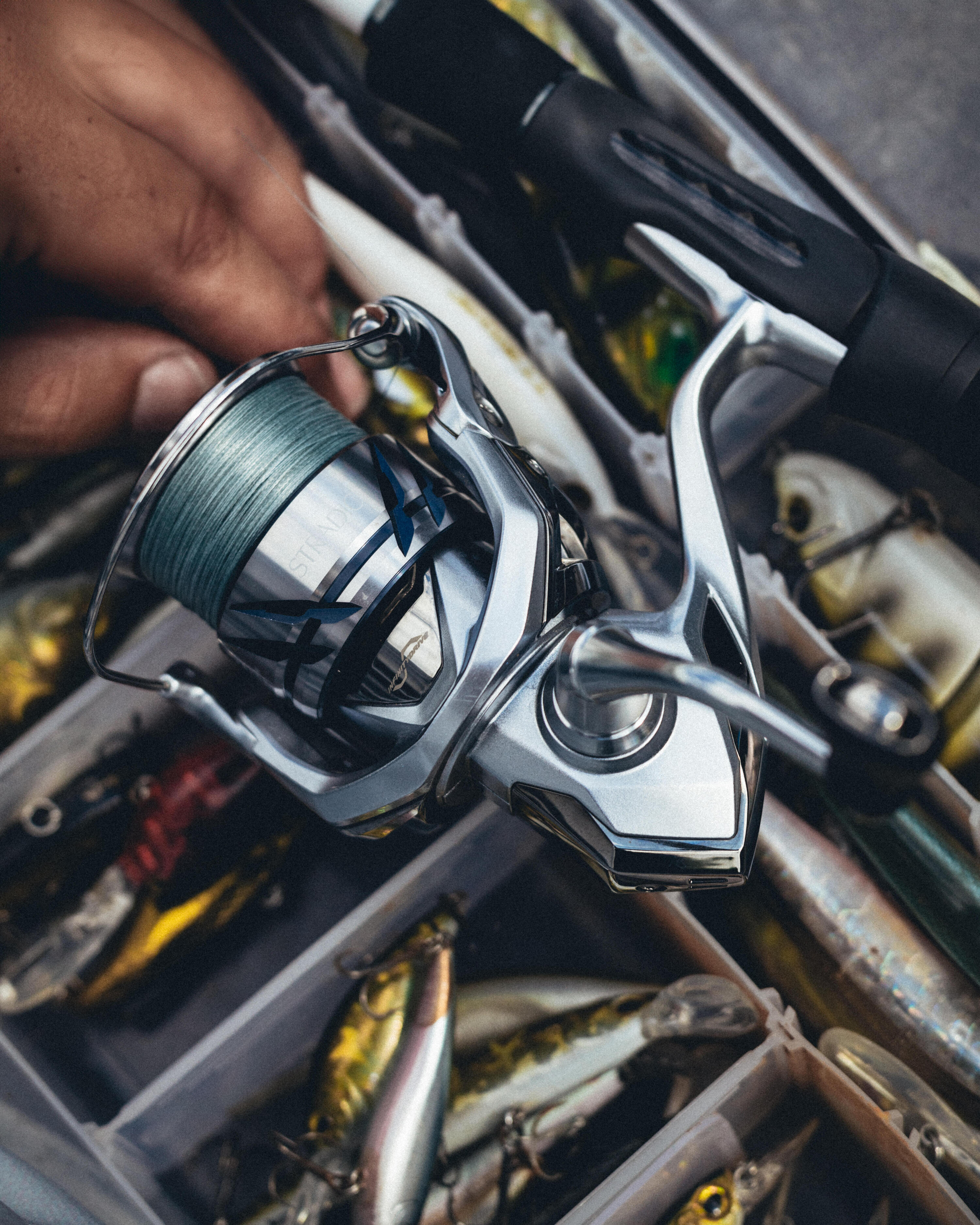 Moulinet Spinning pêche au leurre STRADIC 4000 XHG FM 2/5