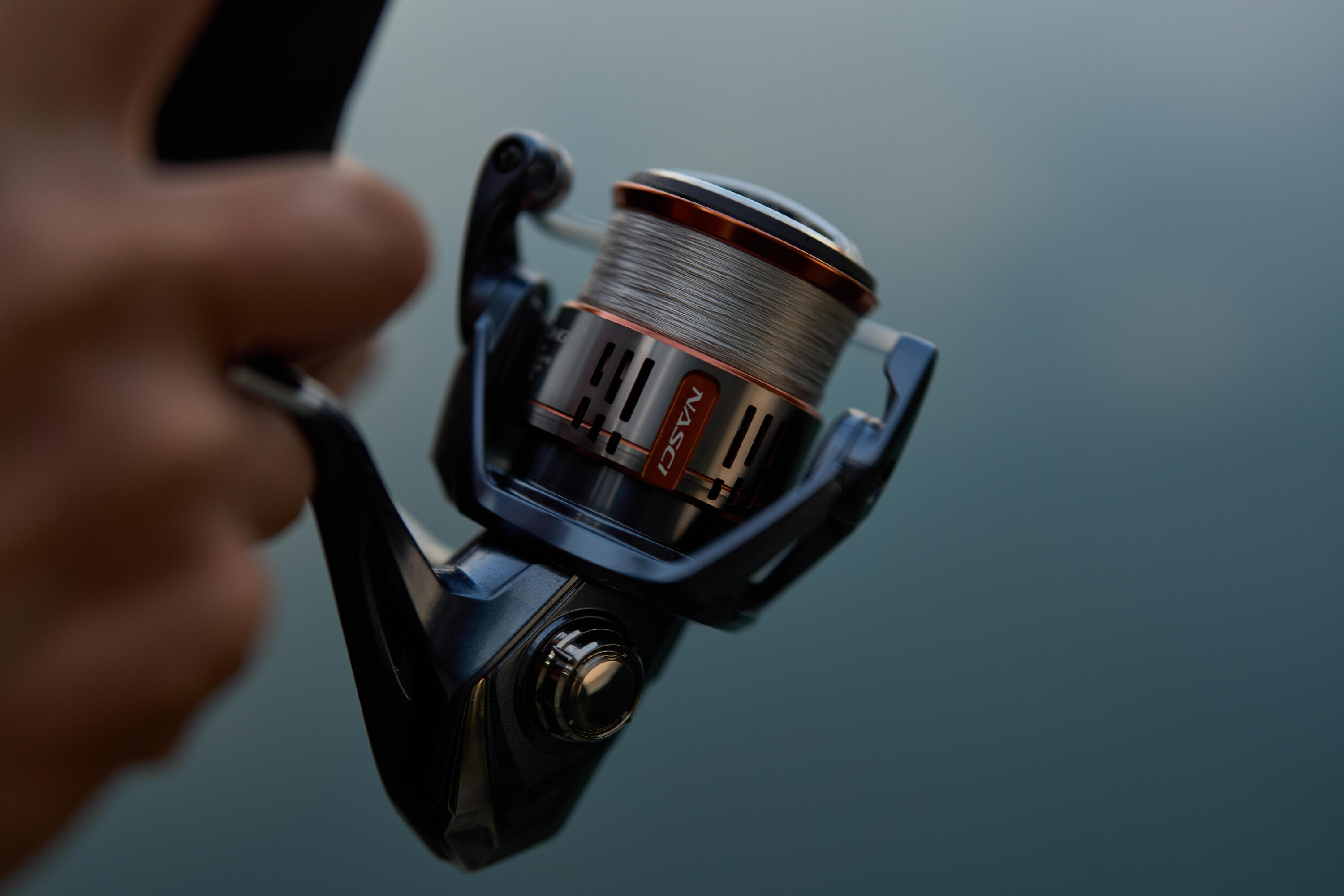 Moulinet Spinning pêche leurre NASCI 4000 XG FD 8/9