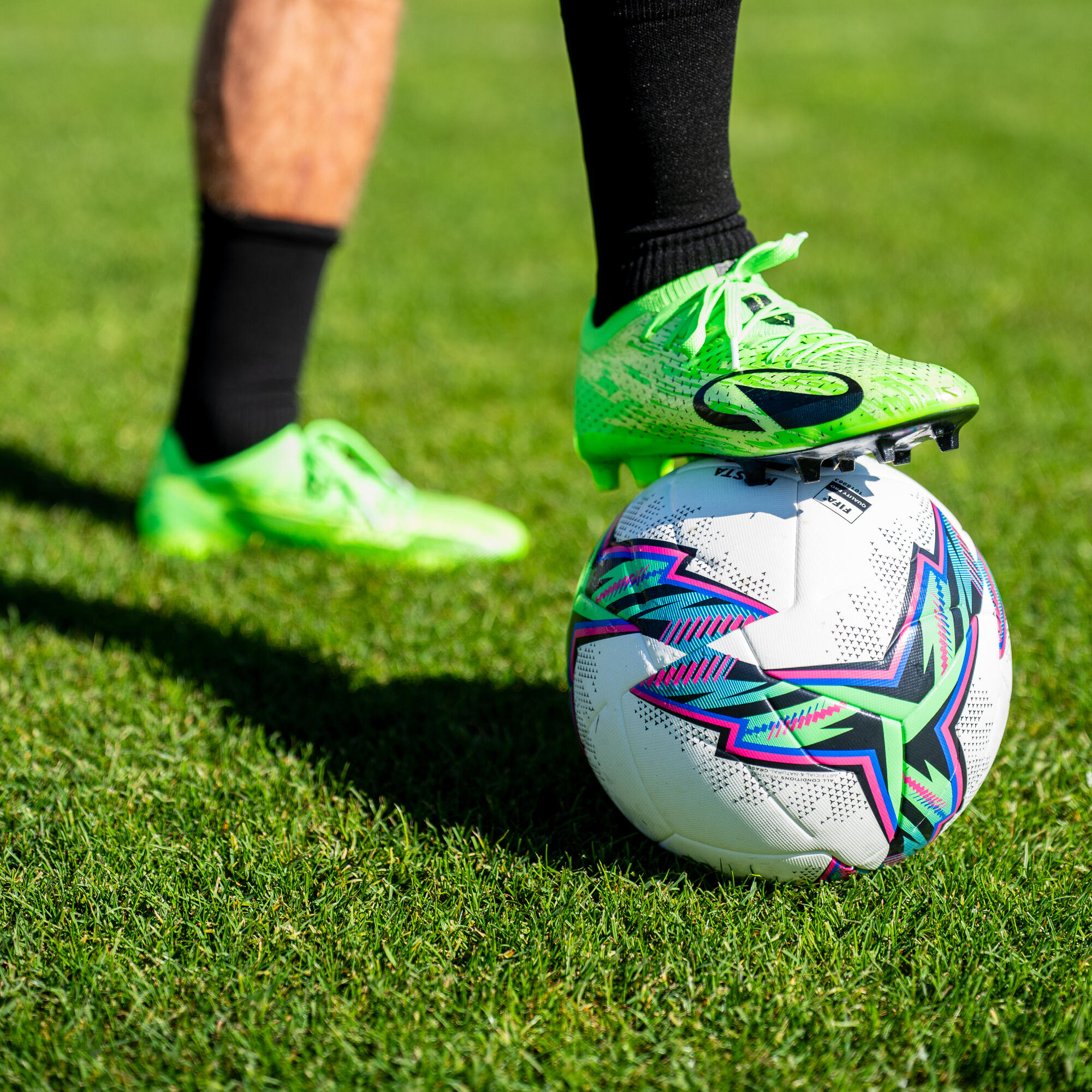 Chuteiras de Futebol Adulto CLR 7 Elite FG Green Storm 23/24