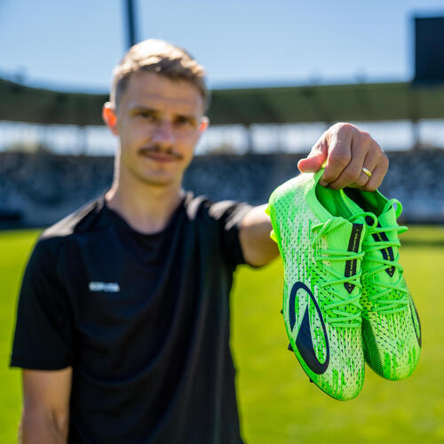 Fotbalové kopačky CLR Elite FG Green Storm pro dospělé