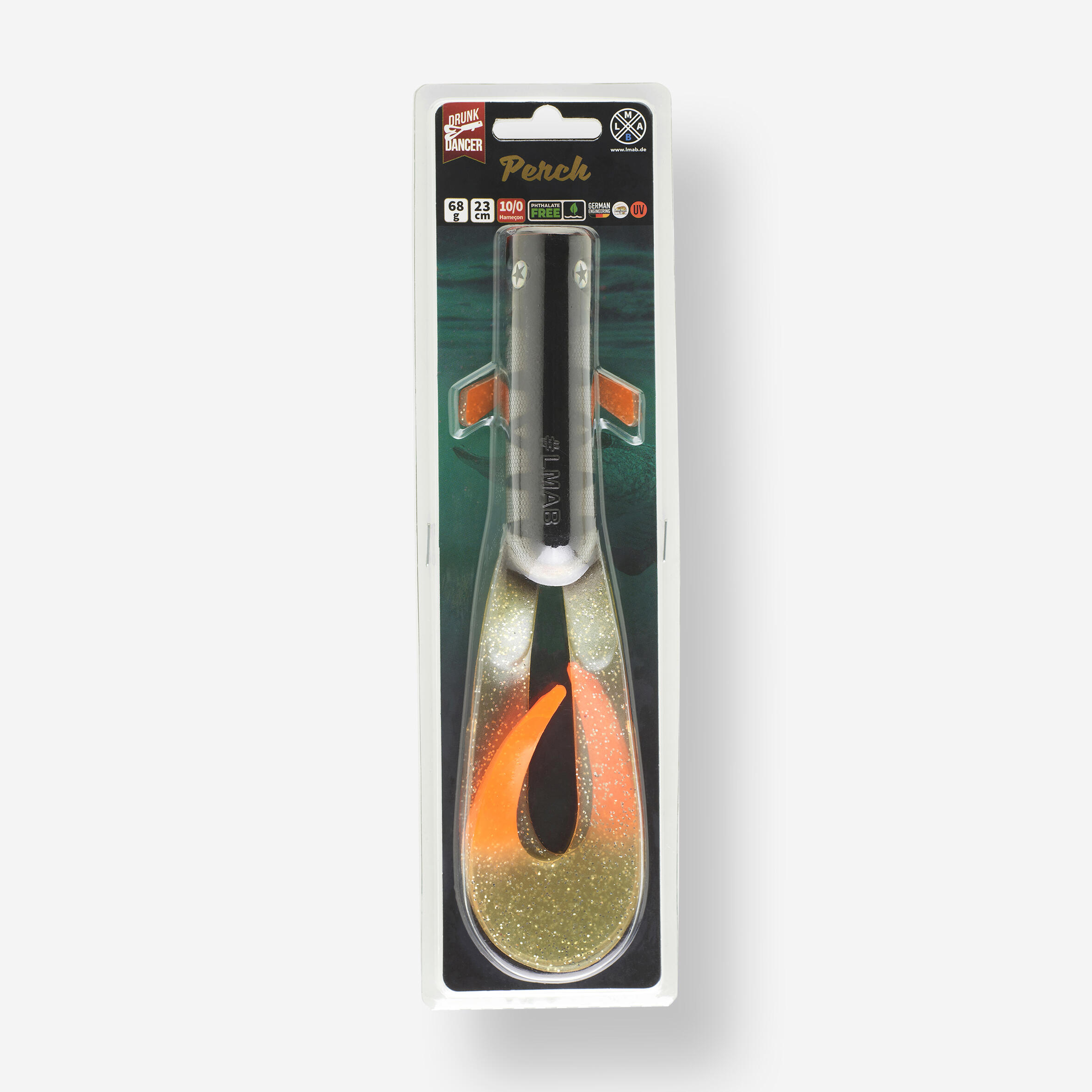 Leurre souple DRUNK DANCER 23cm Perche Exclu Decathlon 4/4