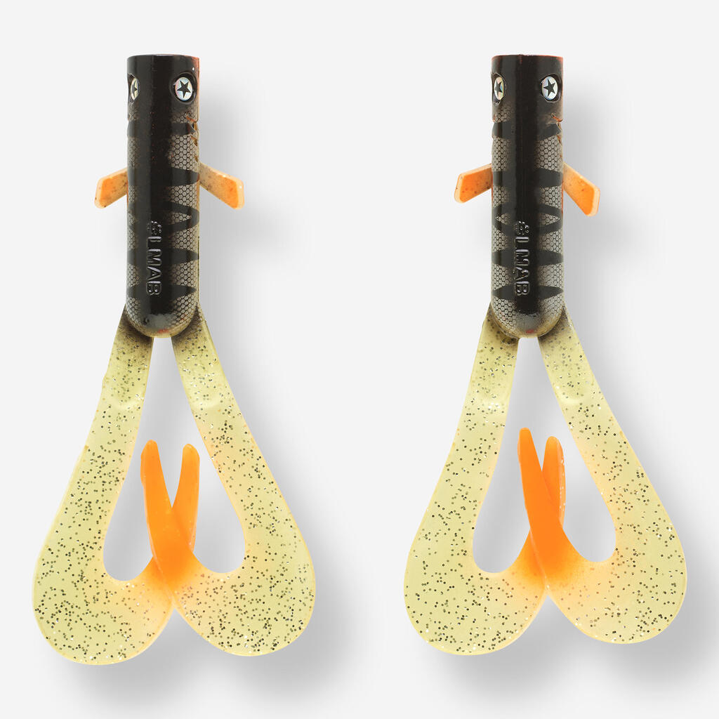 15 cm DRUNK DANCER soft lure Perch Decathlon exclusive