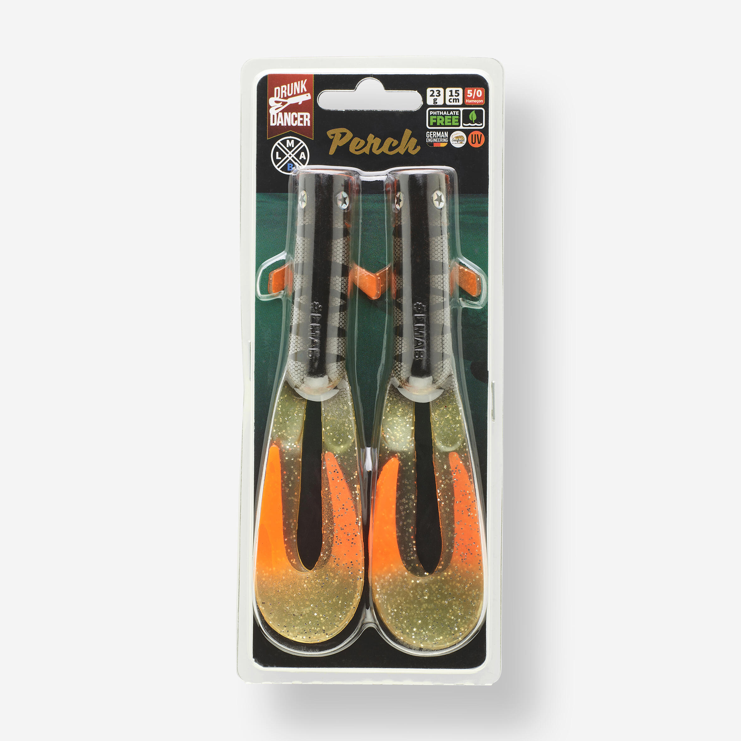 Leurre souple DRUNK DANCER 15cm Perche Exclu Decathlon 4/4