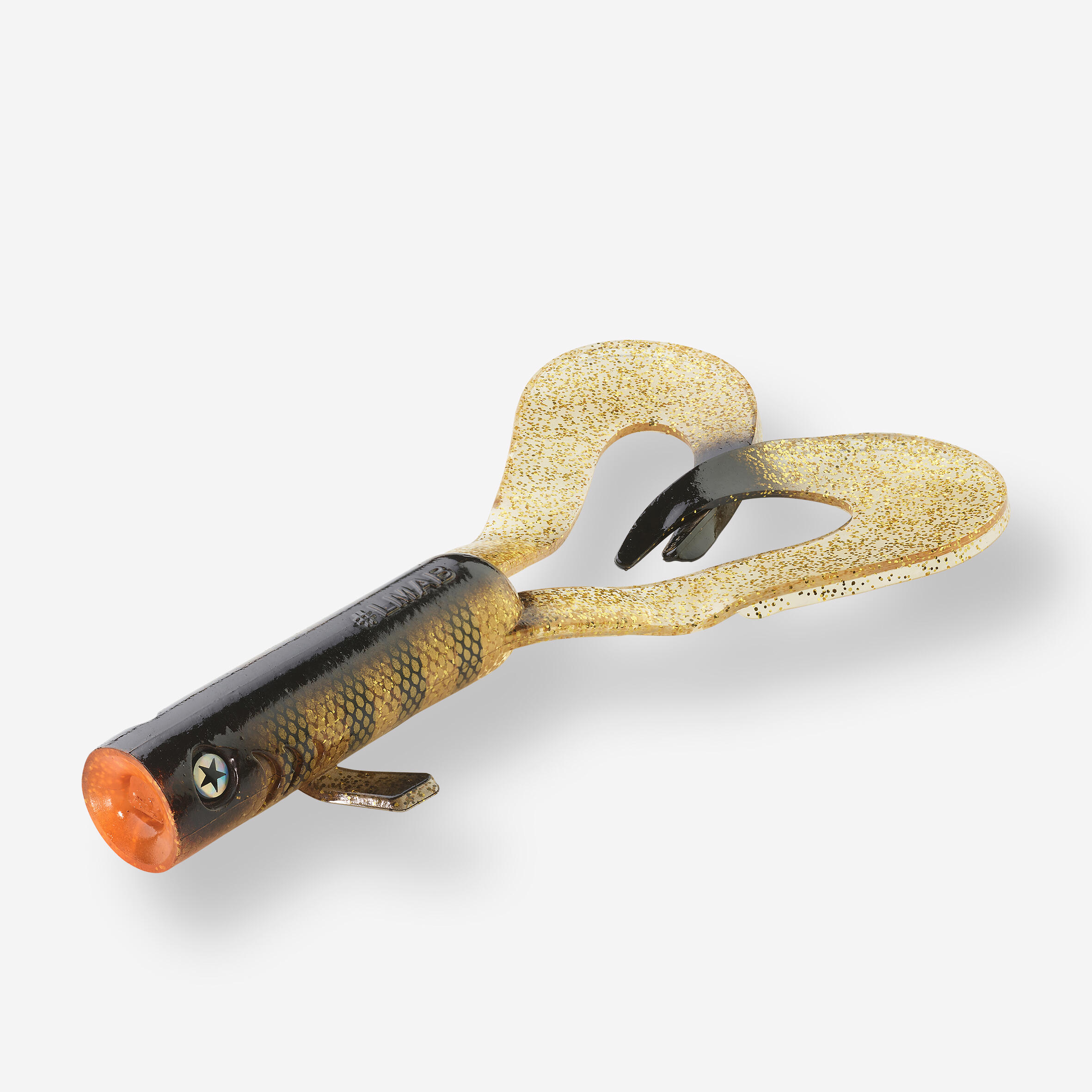 Señuelo Flexible Drunk Dancer Gold 23 cm Exclusivo Decathlon 2/4