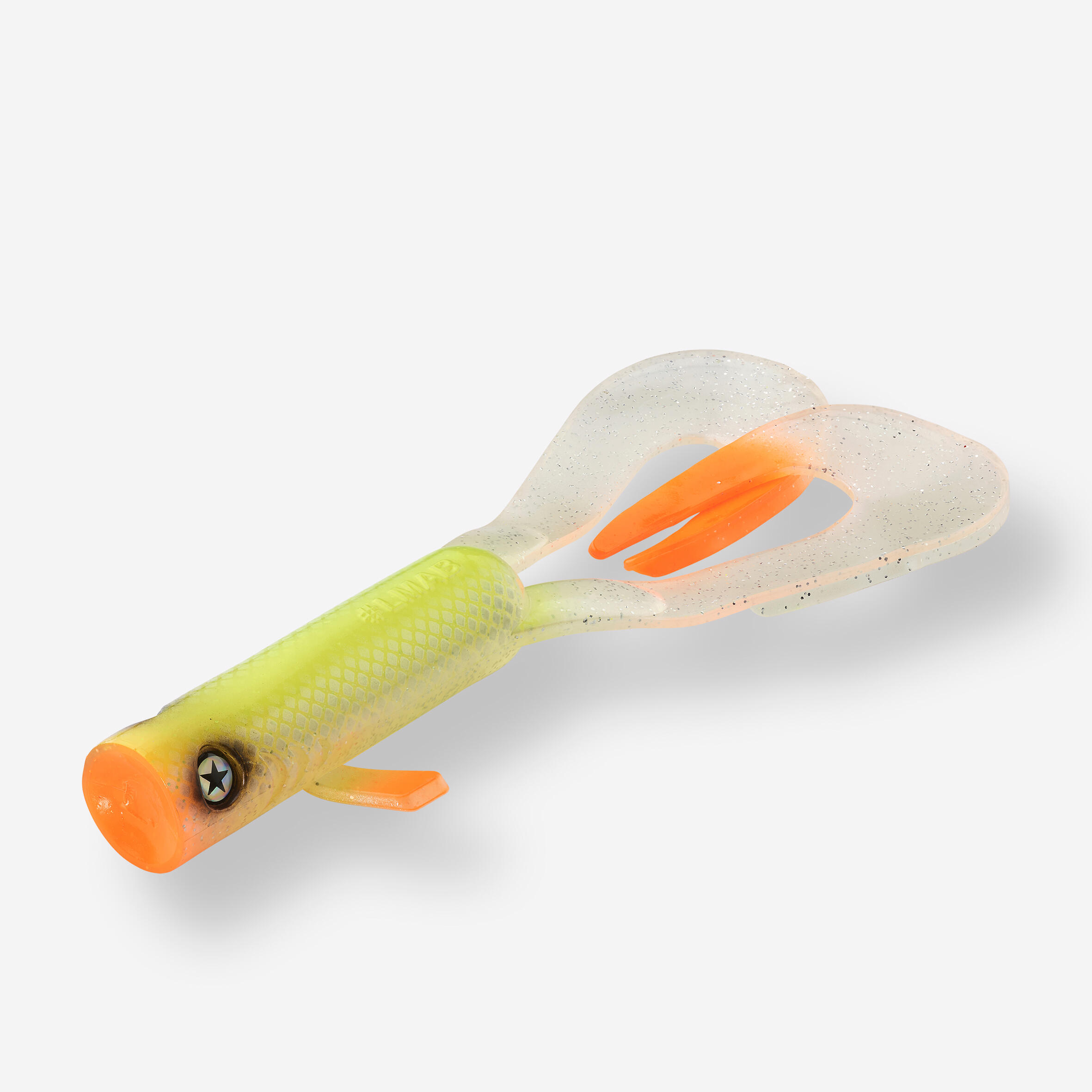 Leurre souple DRUNK DANCER 23cm Yellow Back Exclu Decathlon 2/4