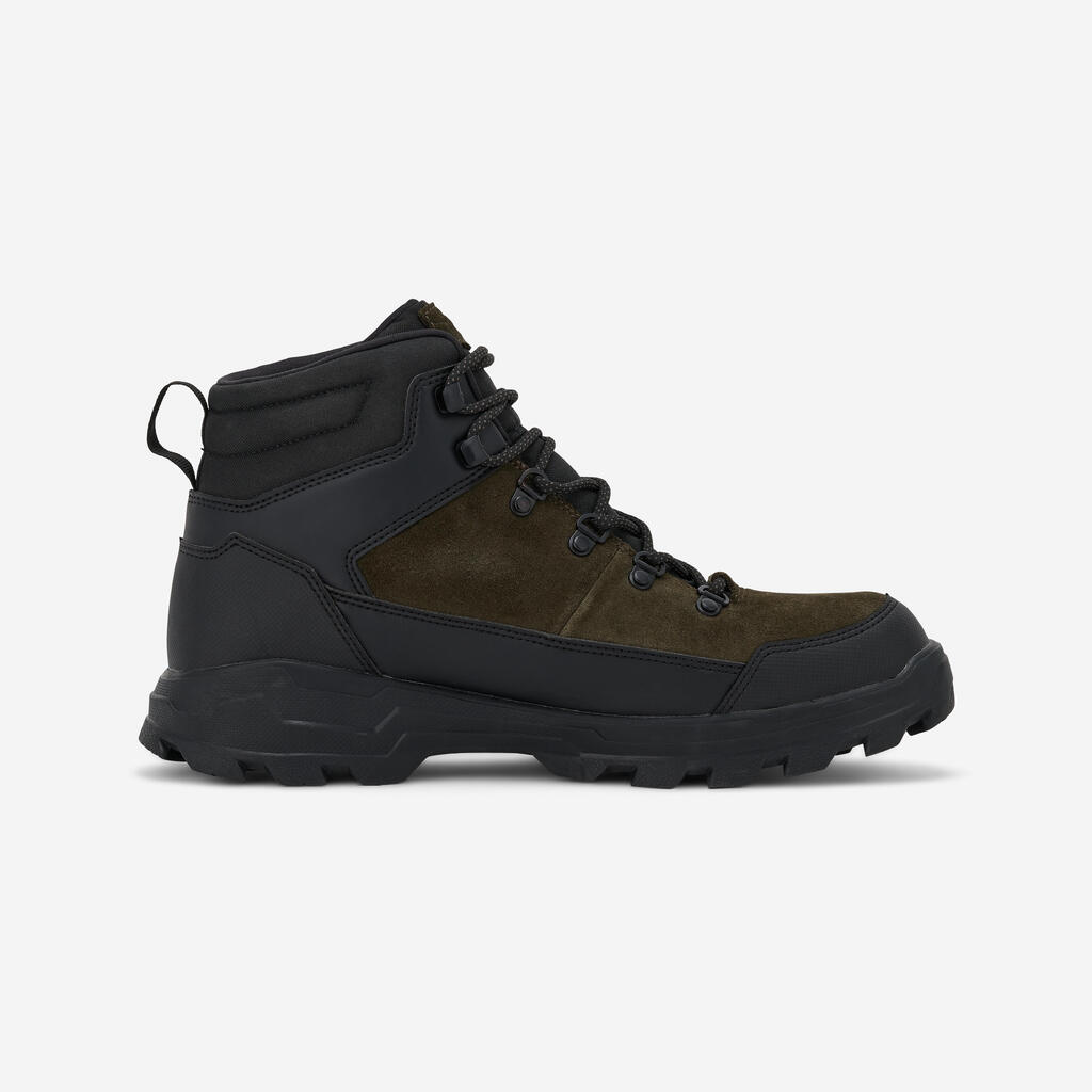 Chaussures chasse imperméables vertes crosshunt 100 v2