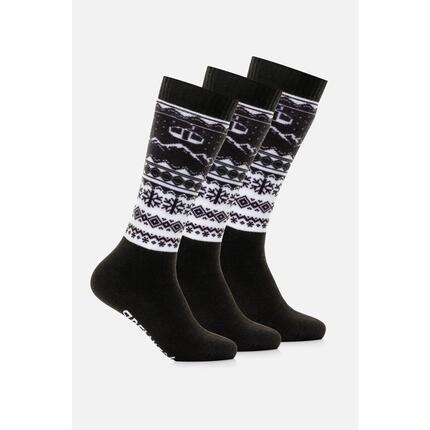 Skarpety narciarskie dla dorosłych Surfanic Full Size Fairisle 3p. (roz. 37-41)