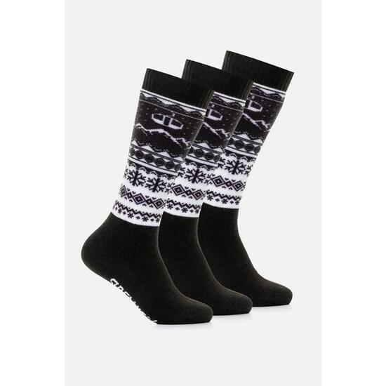 Skarpety narciarskie dla dorosłych Surfanic Full Size Fairisle 3p. (roz. 37-41)