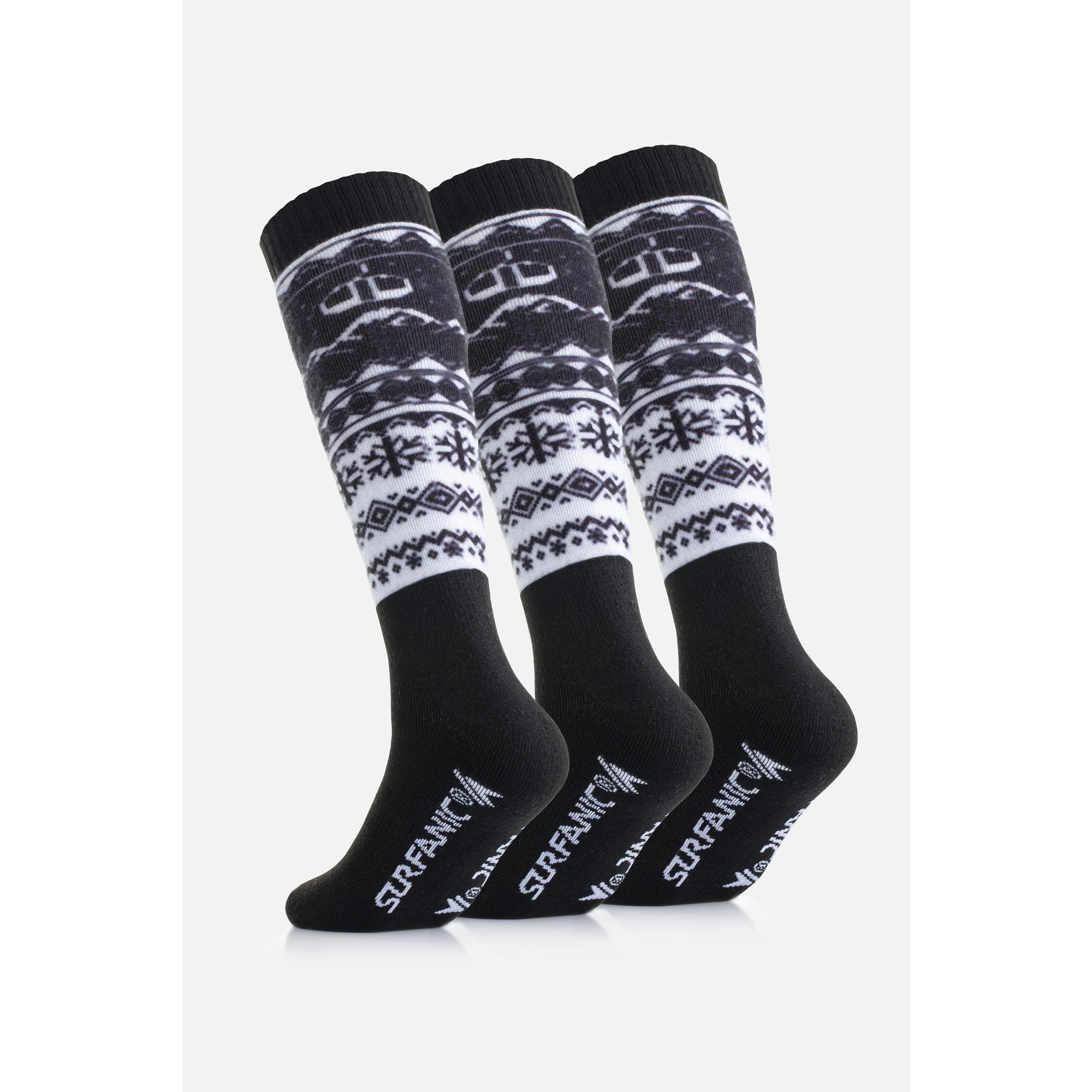 Skarpety narciarskie dla dorosłych Surfanic Full Size Fairisle 3p. (roz. 37-41) 5/7