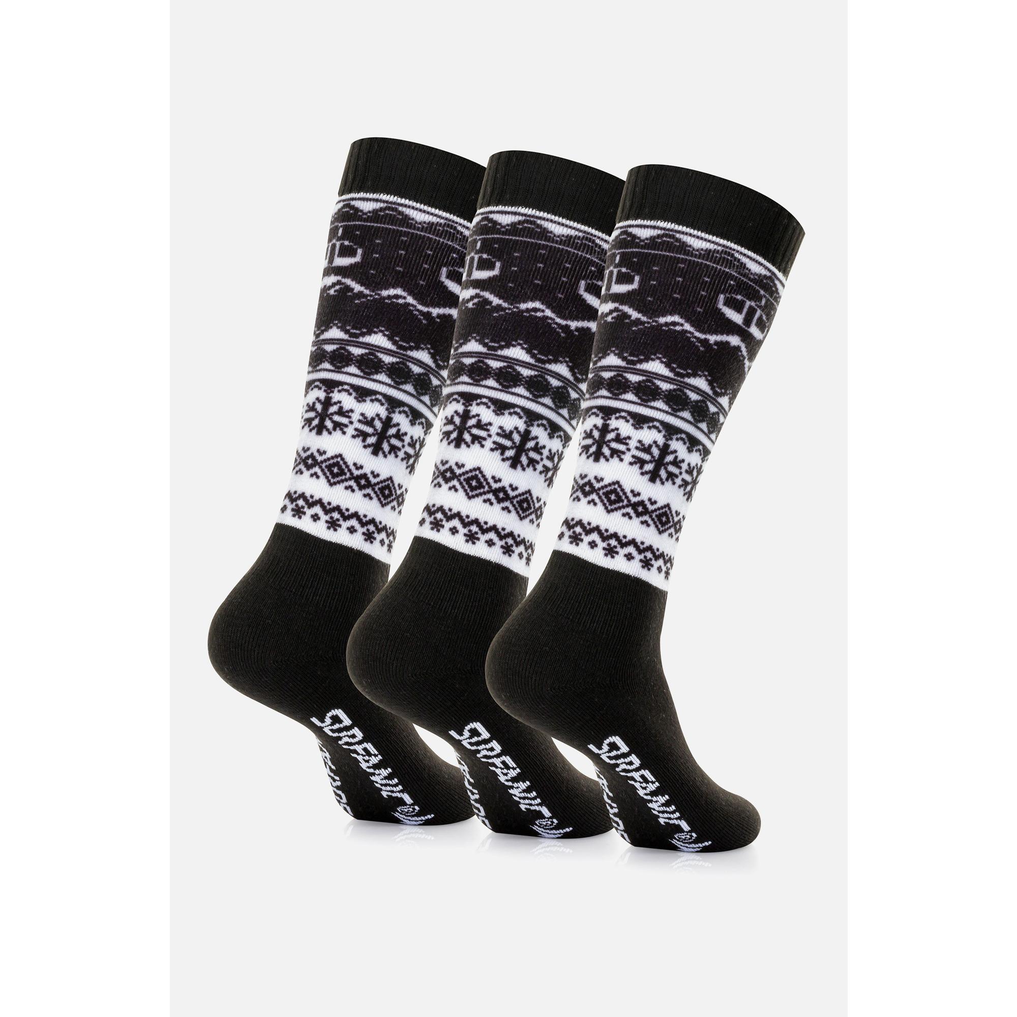 Skarpety narciarskie dla dorosłych Surfanic Full Size Fairisle 3p. (roz. 37-41) 2/7