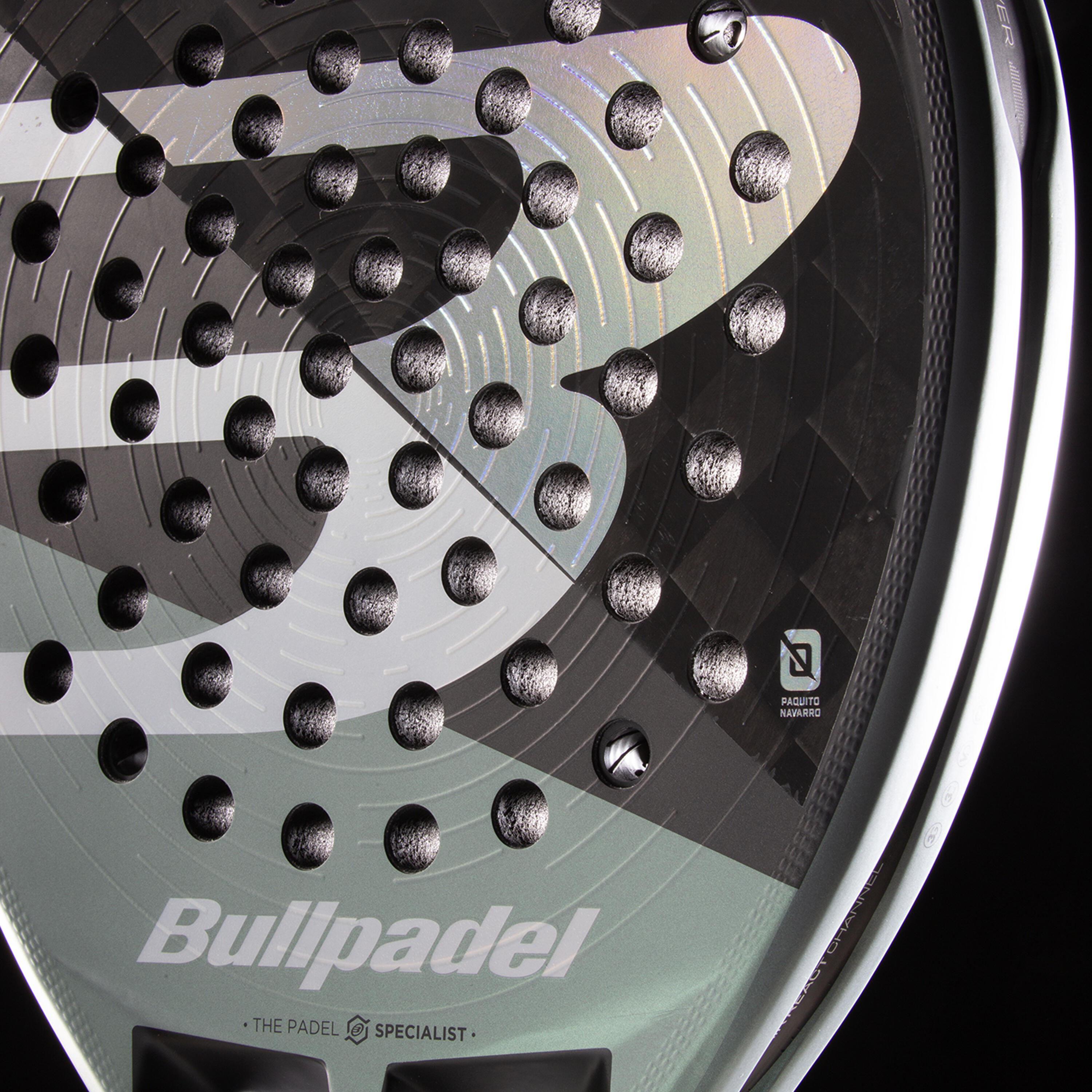 Raquete de Padel Adulto Bullpadel Hack 04 26 Paquito Navarro  7/8
