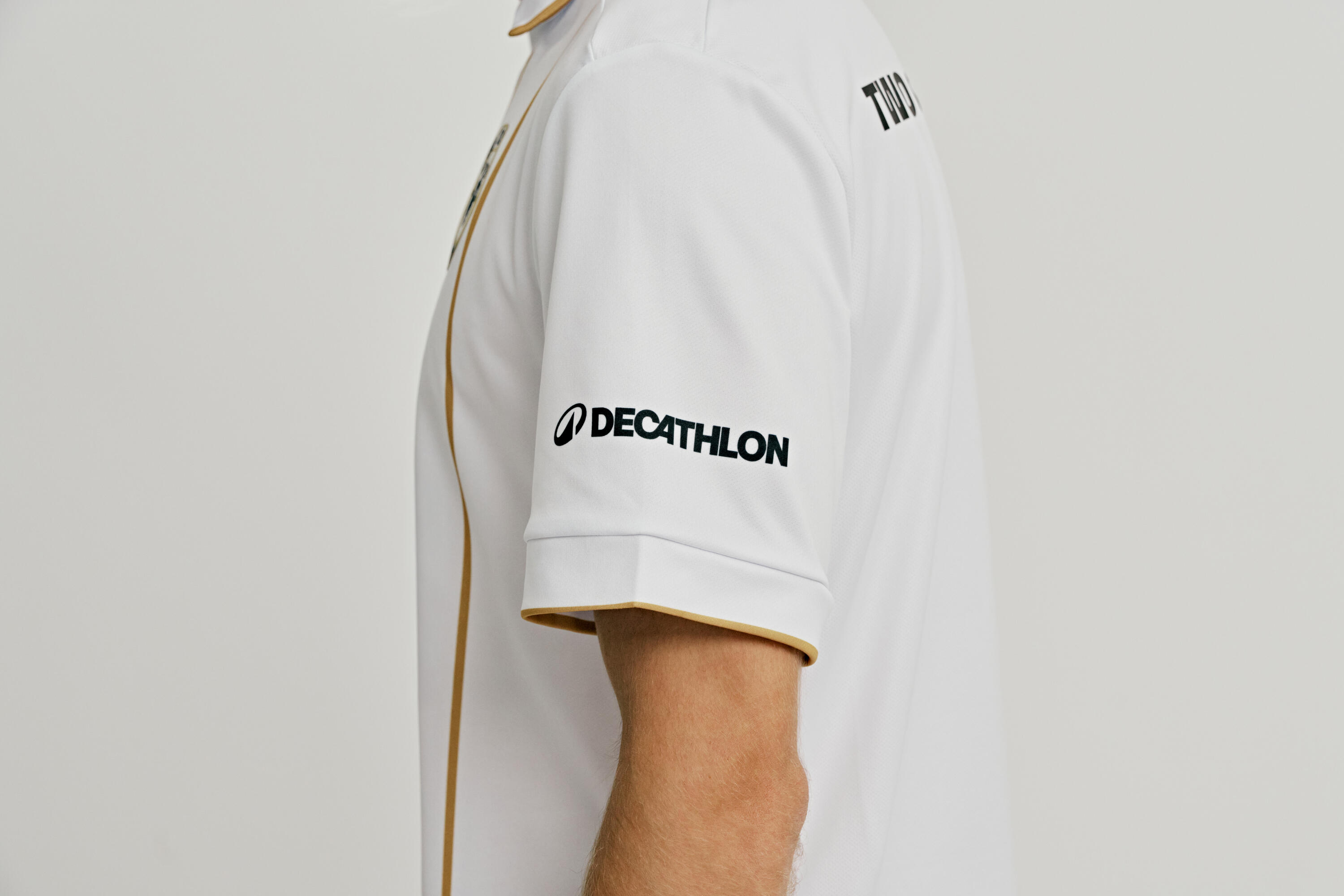 Damen/Herren Fußball Auswärtstrikot - Two Stripes United Icon League Season 4 2/7