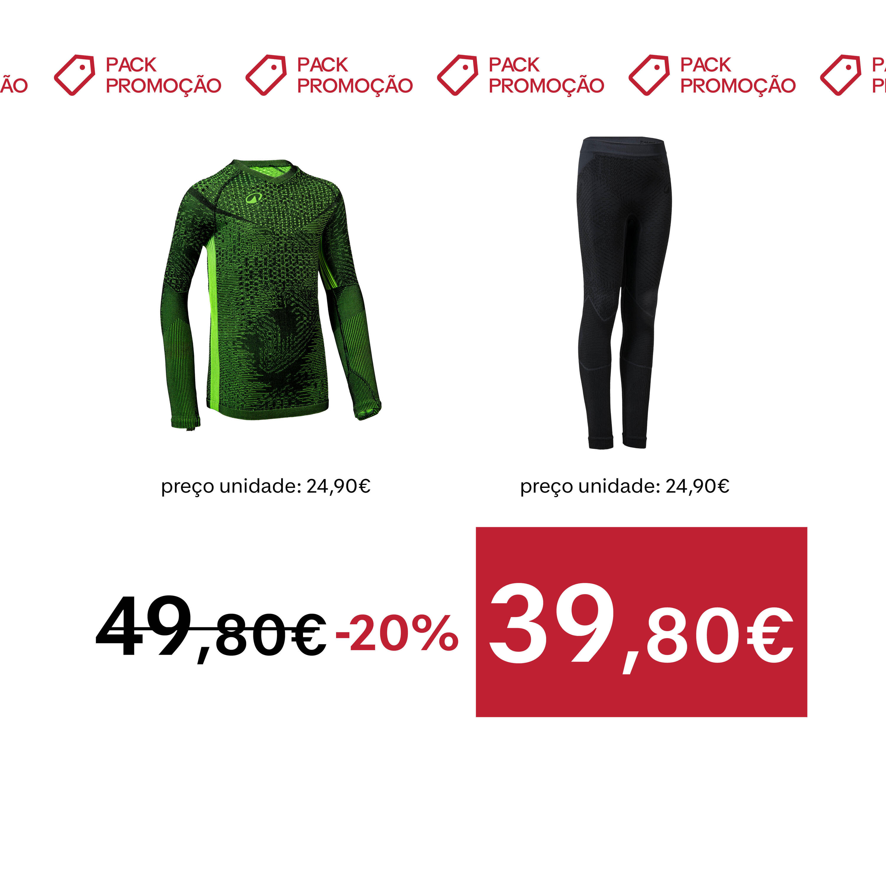 Camisola Térmica de Futebol Criança Keepdry Warm Verde 2/9