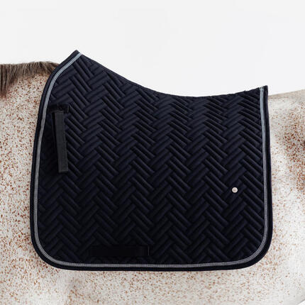 Tapis de dressage équitation cheval - 500 noir