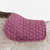 Tapis de selle équitation cheval - 500 vieux violet