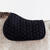 Tapis de selle équitation cheval - 500 noir