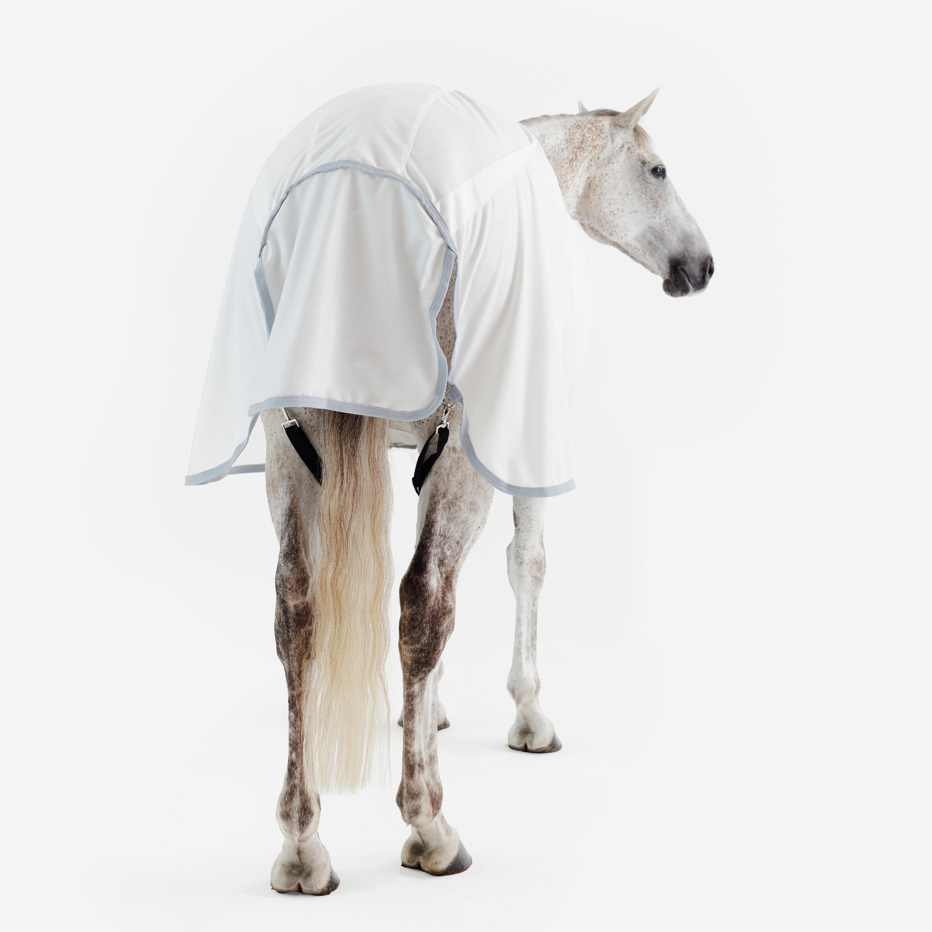 Chemise d’équitation anti-mouche pour cheval et poney, 500 8/14