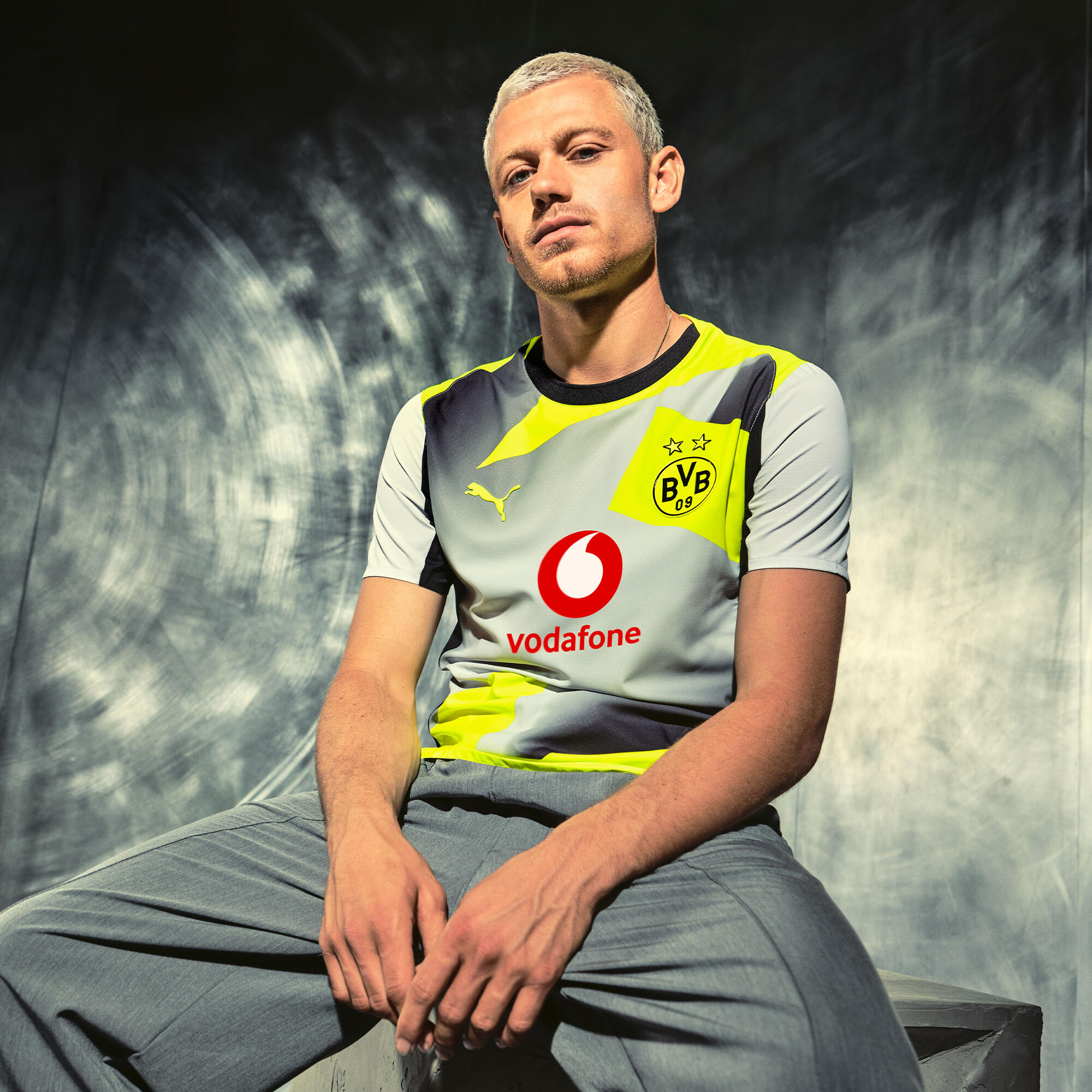 Maillot Officiel Borussia Dortmund 25/26 Extérieur Adulte 3/7