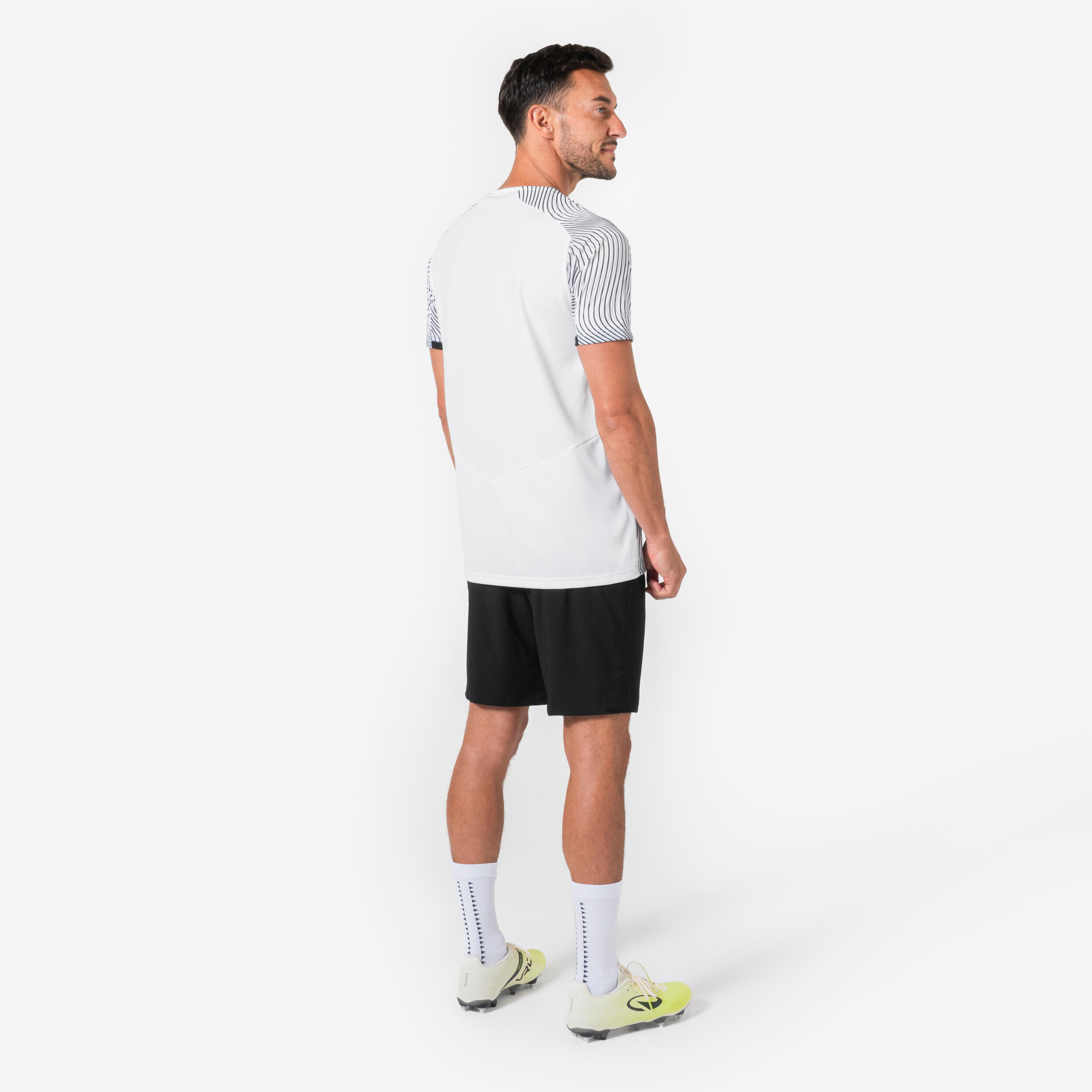 Maillot Club Wavy adulte Blanc et noir 6/6