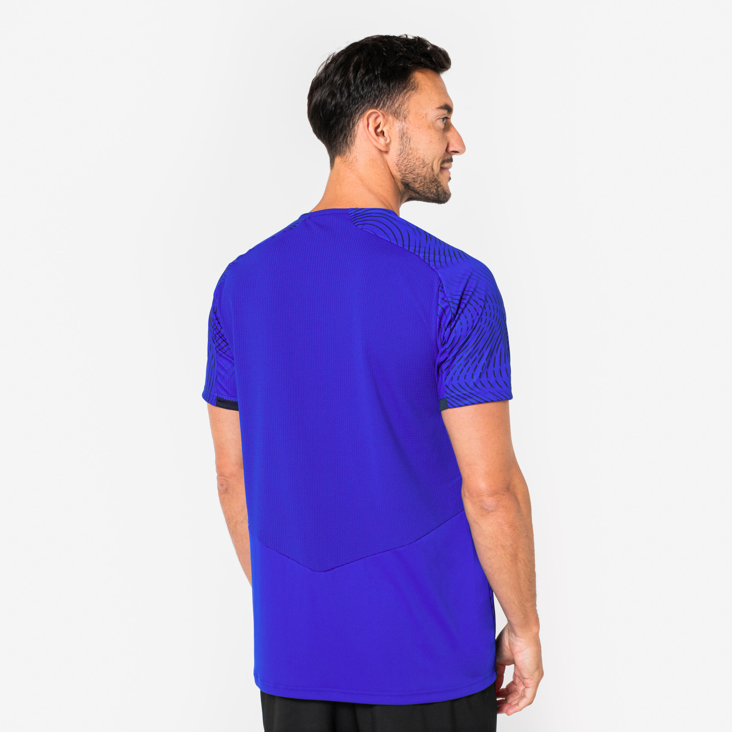 Maillot Club Wavy adulte bleu indigo et foncé 3/6