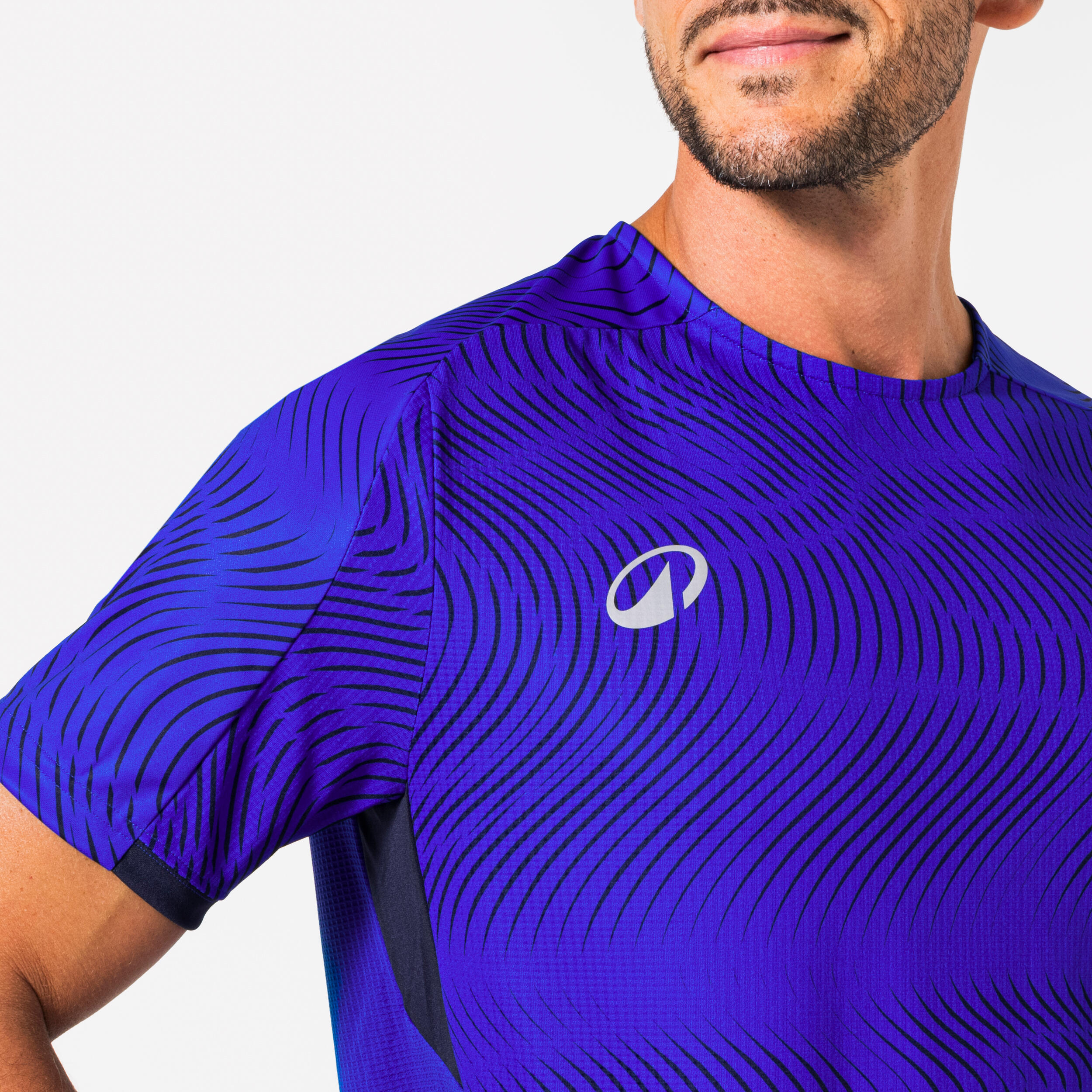 Maillot Club Wavy adulte bleu indigo et foncé 4/6