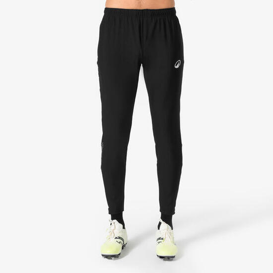 Pantalon d'entrainement de football adulte Viralto club wavy noir et gris