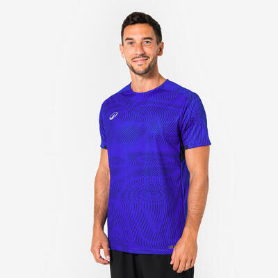 Maglia calcio adulto CLUB WAVY giallo-nero