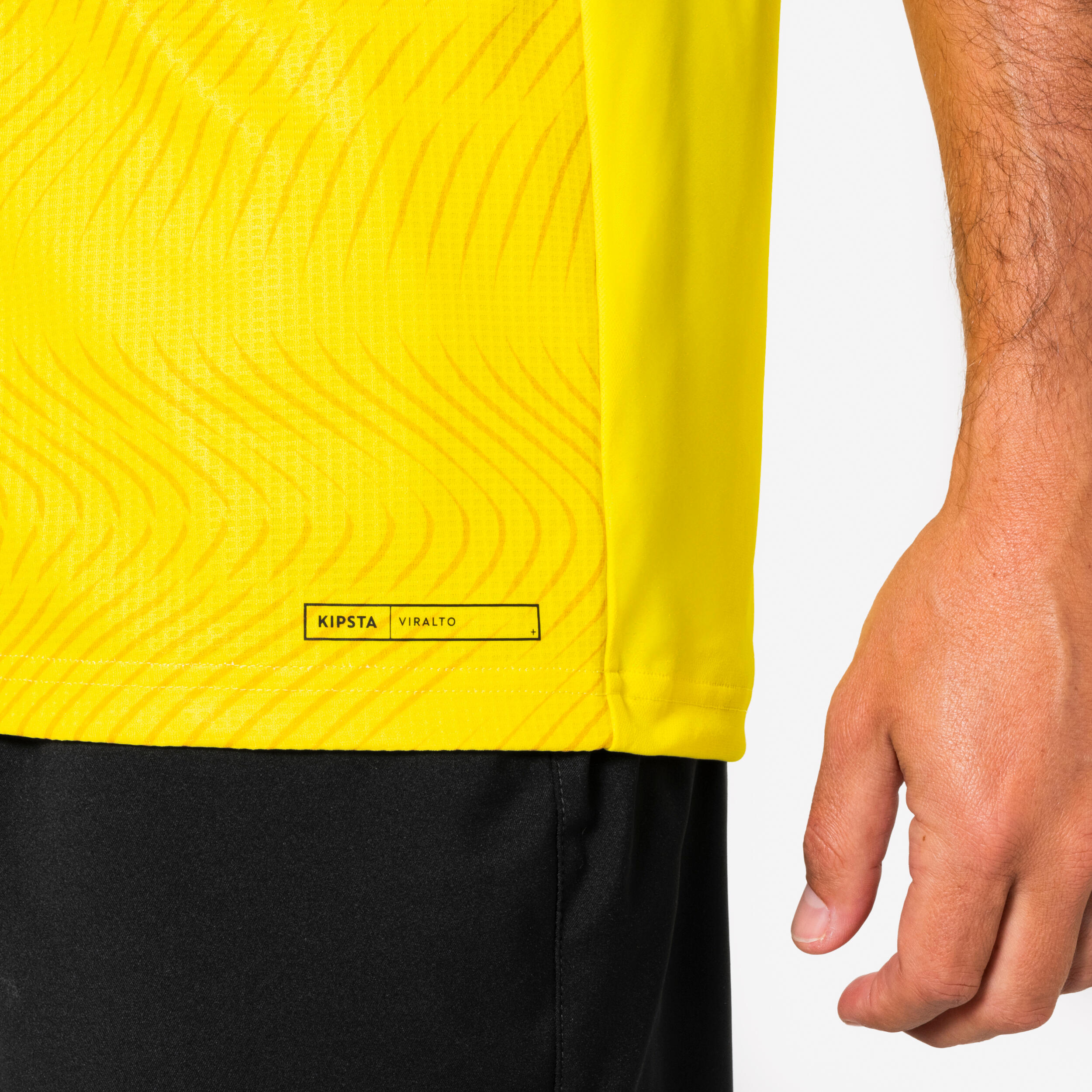 Maillot Club Wavy adulte Jaune et noir 5/6