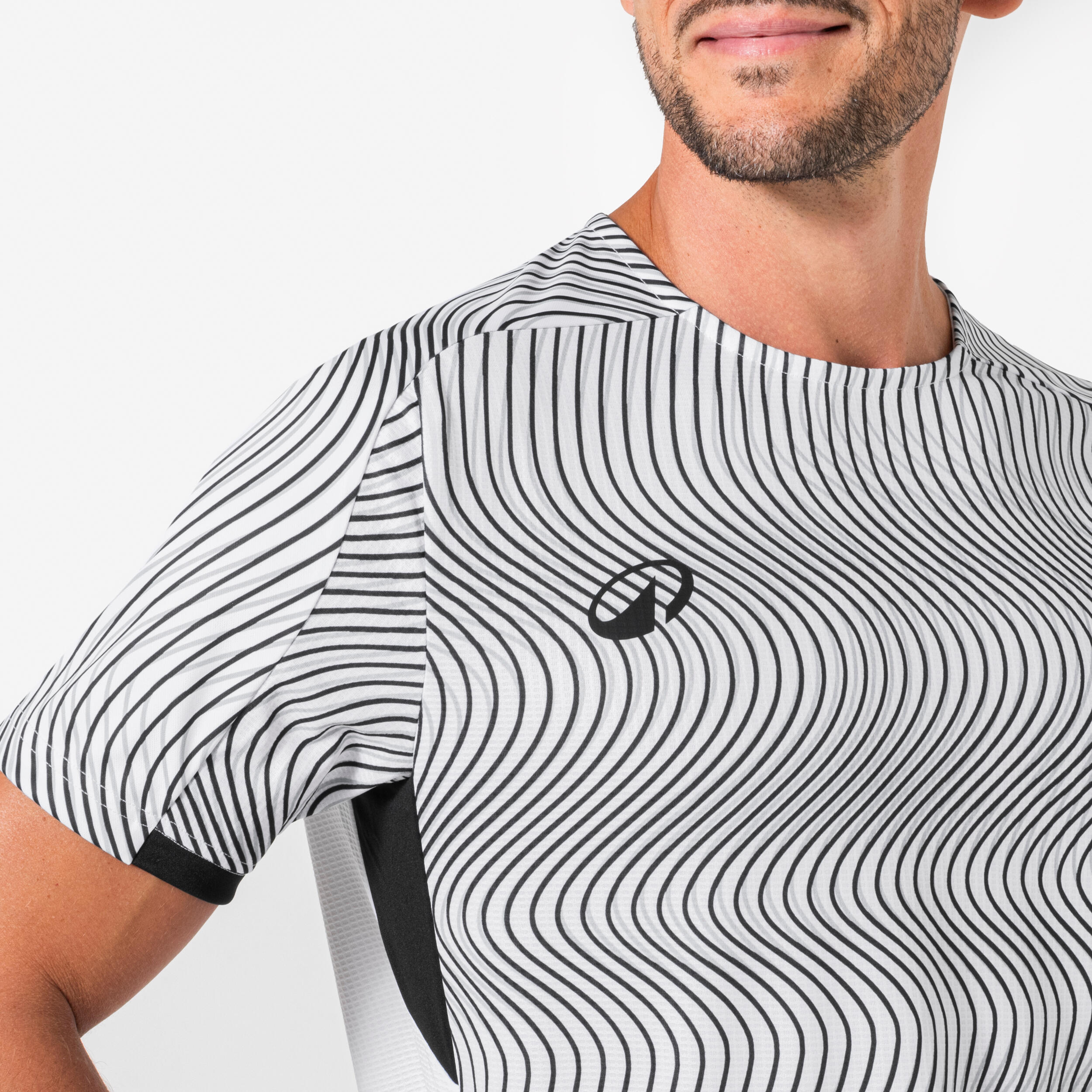 Maillot Club Wavy adulte Blanc et noir 4/6