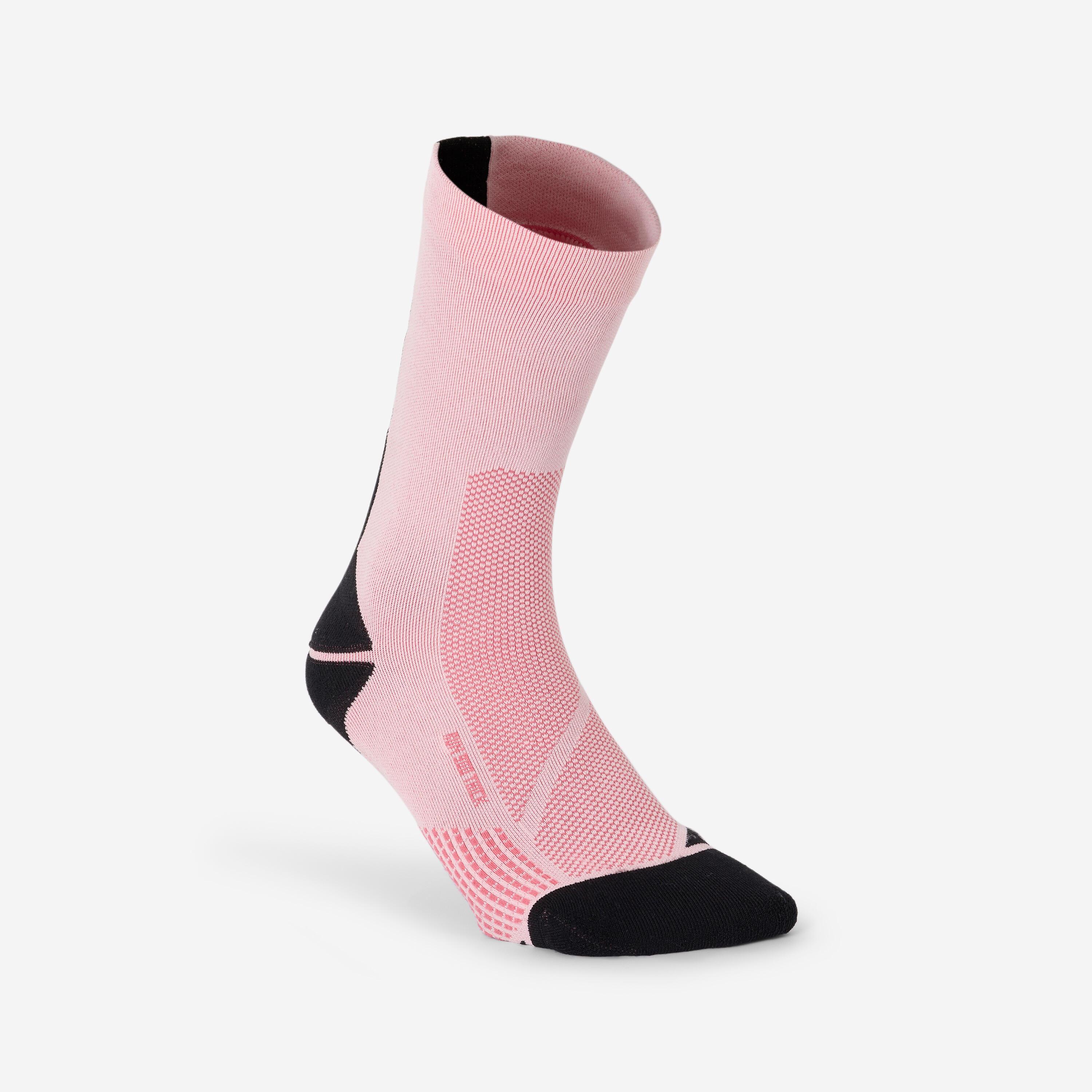 Chaussettes de Running épaisses mi-mollet édition limitée "Bougeons en rose"