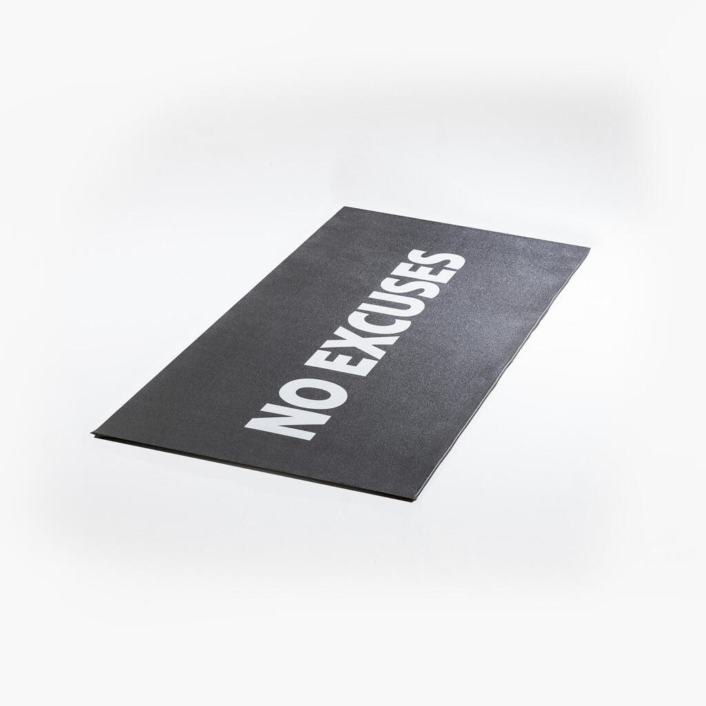 Trpežna nedrseča podloga za vadbo z utežmi No Excuses