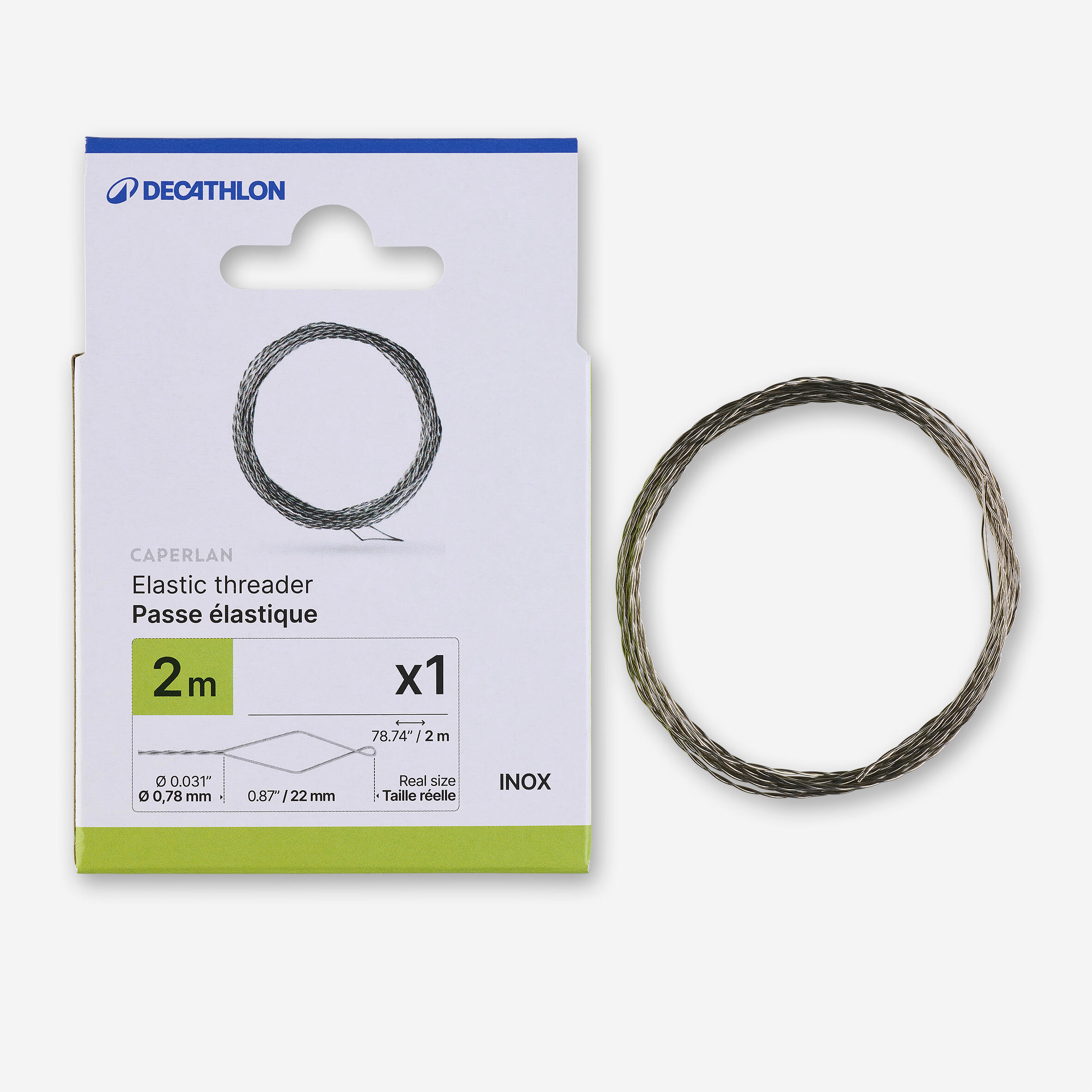 CAPERLAN Passante elastico PF-PA e 2M acciaio inossidabile