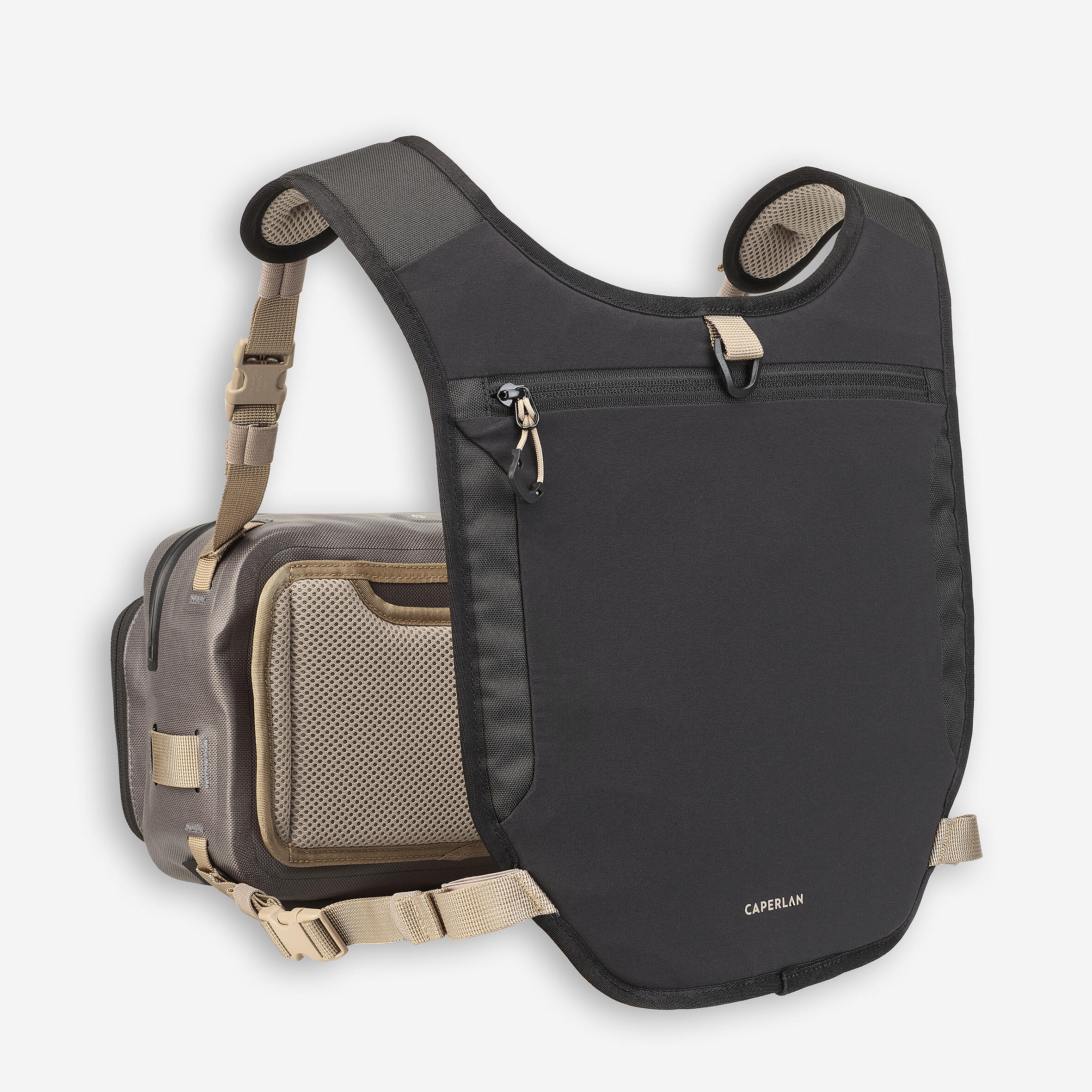 Sac Chest pack de pêche 900 5l étanche 4/22