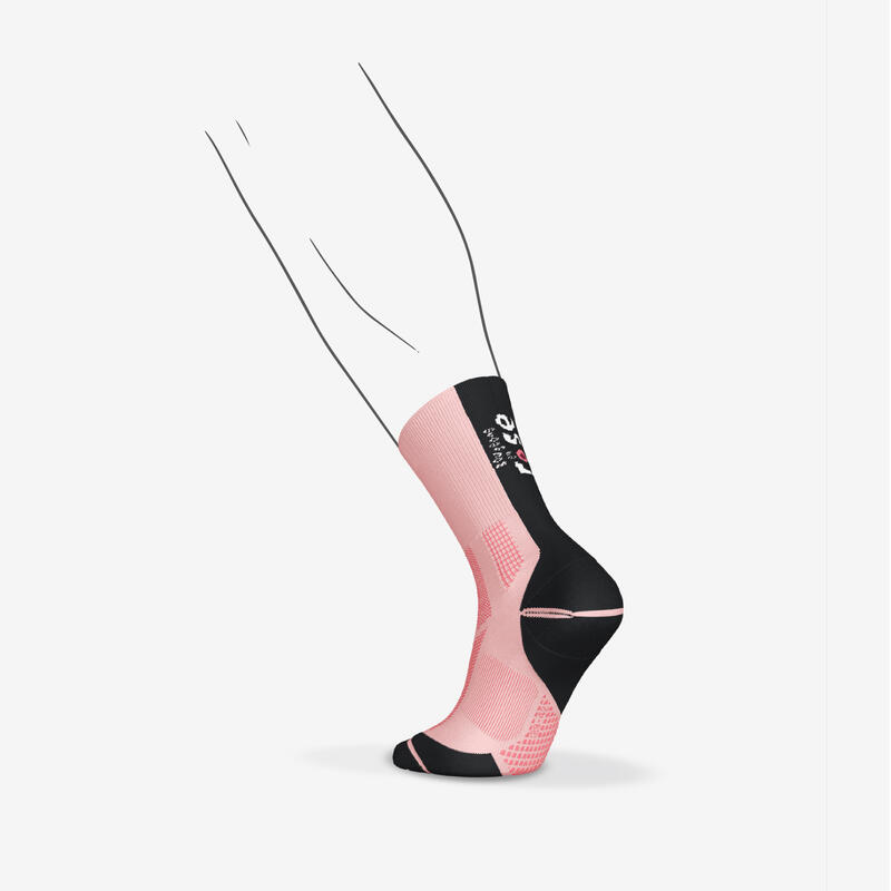 FALKE RU3 Chaussettes De Course Femme - Rembourrage Maximal, Anti-Ampoules, Effet Refroidissant