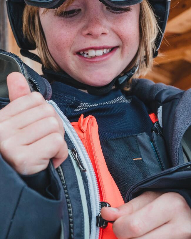 Dívčí dlouhá a velmi odolná snowboardová bunda