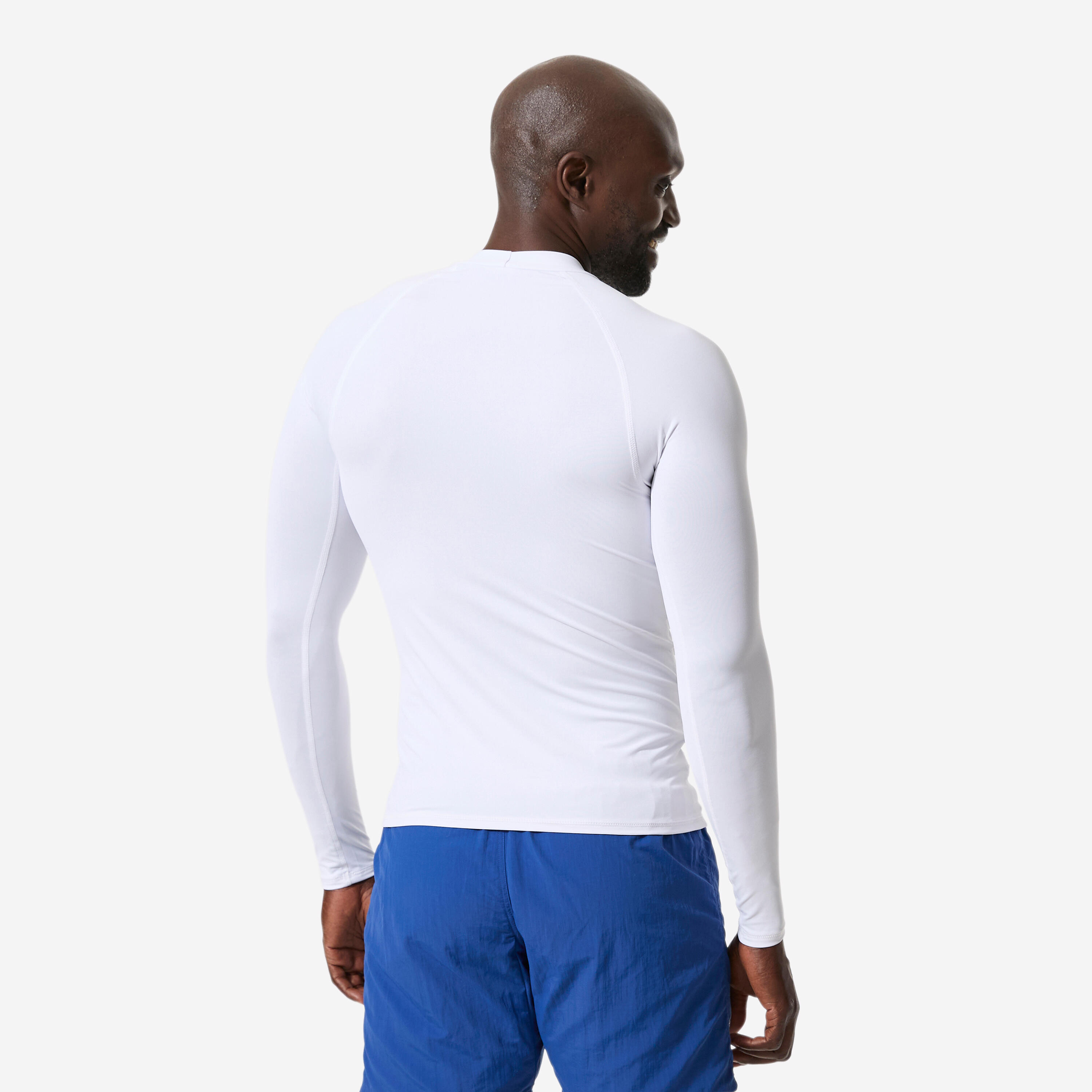 Men's Long-Sleeved Surfing Rash Guard, 100 - DECATHLON