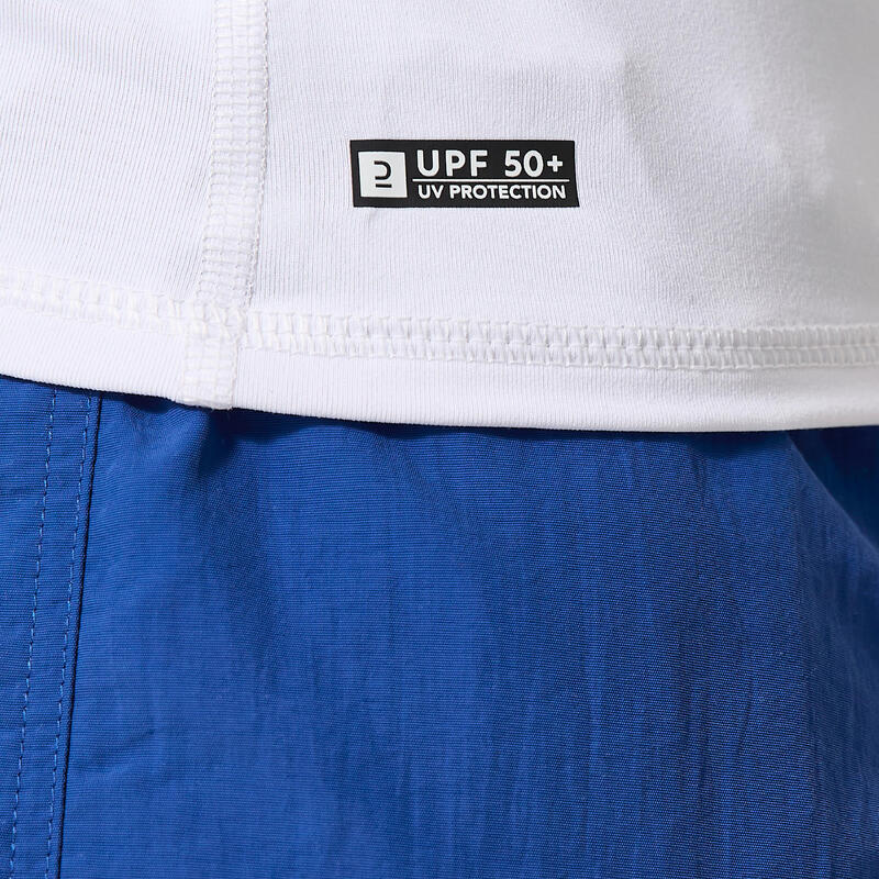 Bluză Anti-UV 100 UPF50+, UV>95% Alb Bărbați
