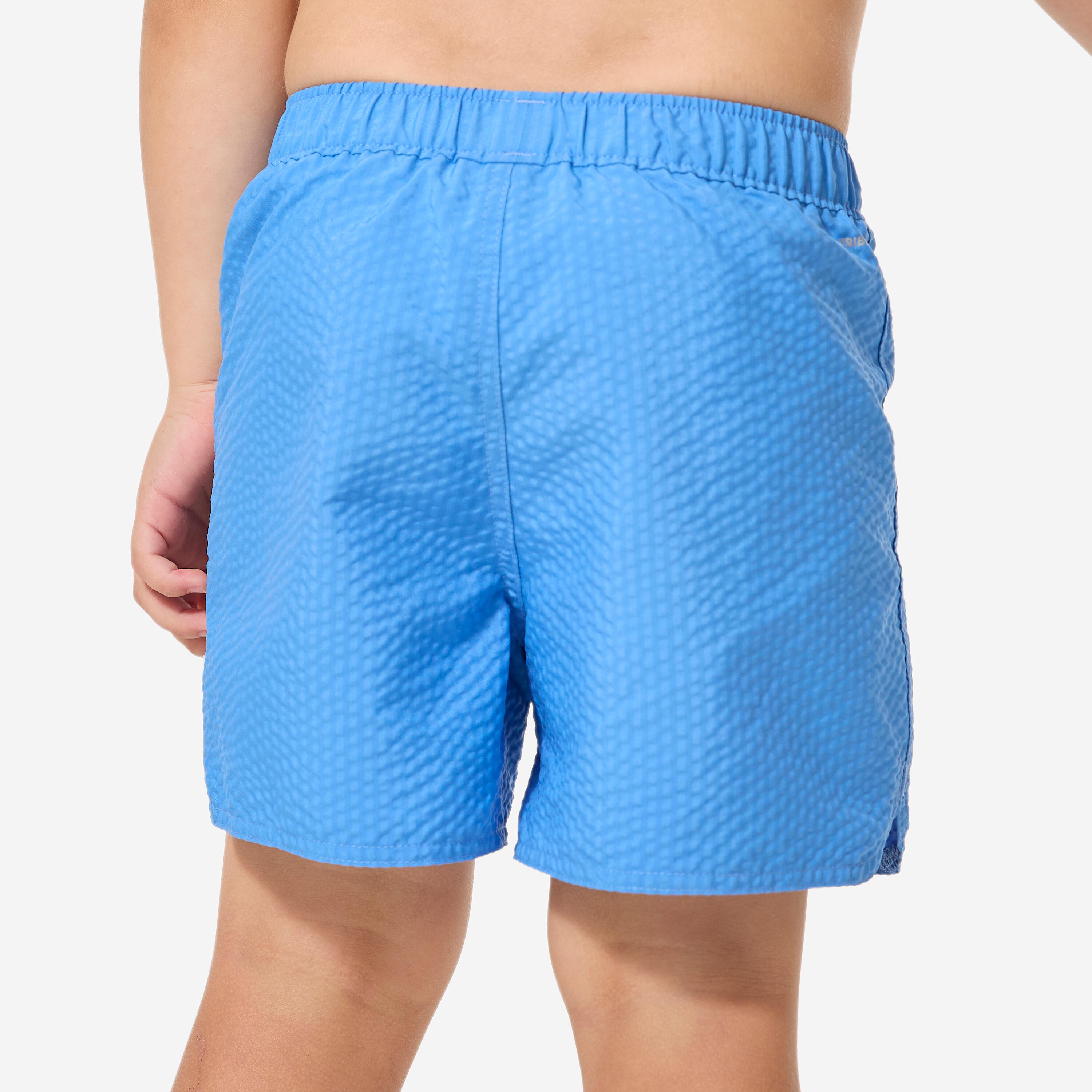 Baby/Kids’ swim shorts - Brom shark blue 4/8