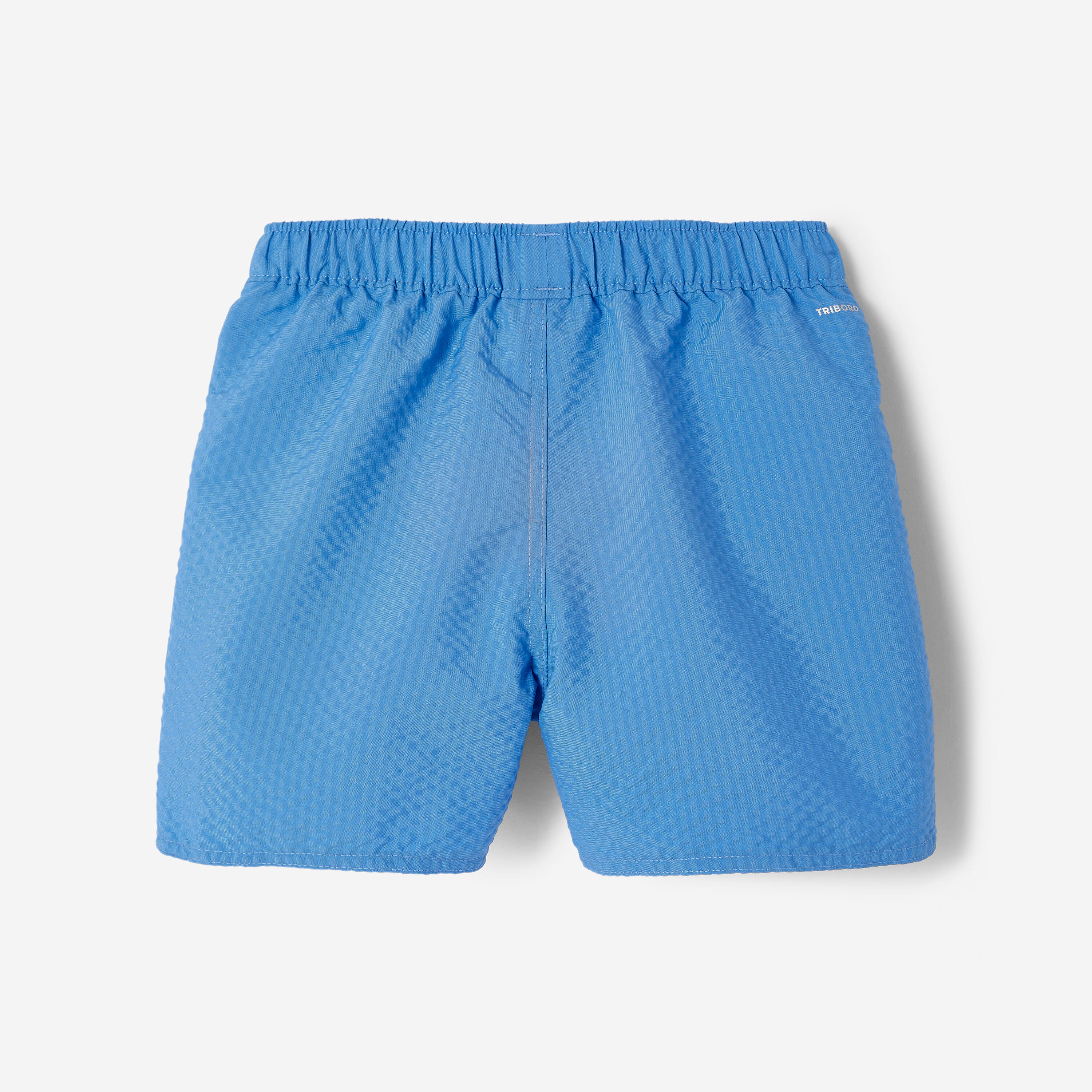 Baby/Kids’ swim shorts - Brom shark blue 7/8