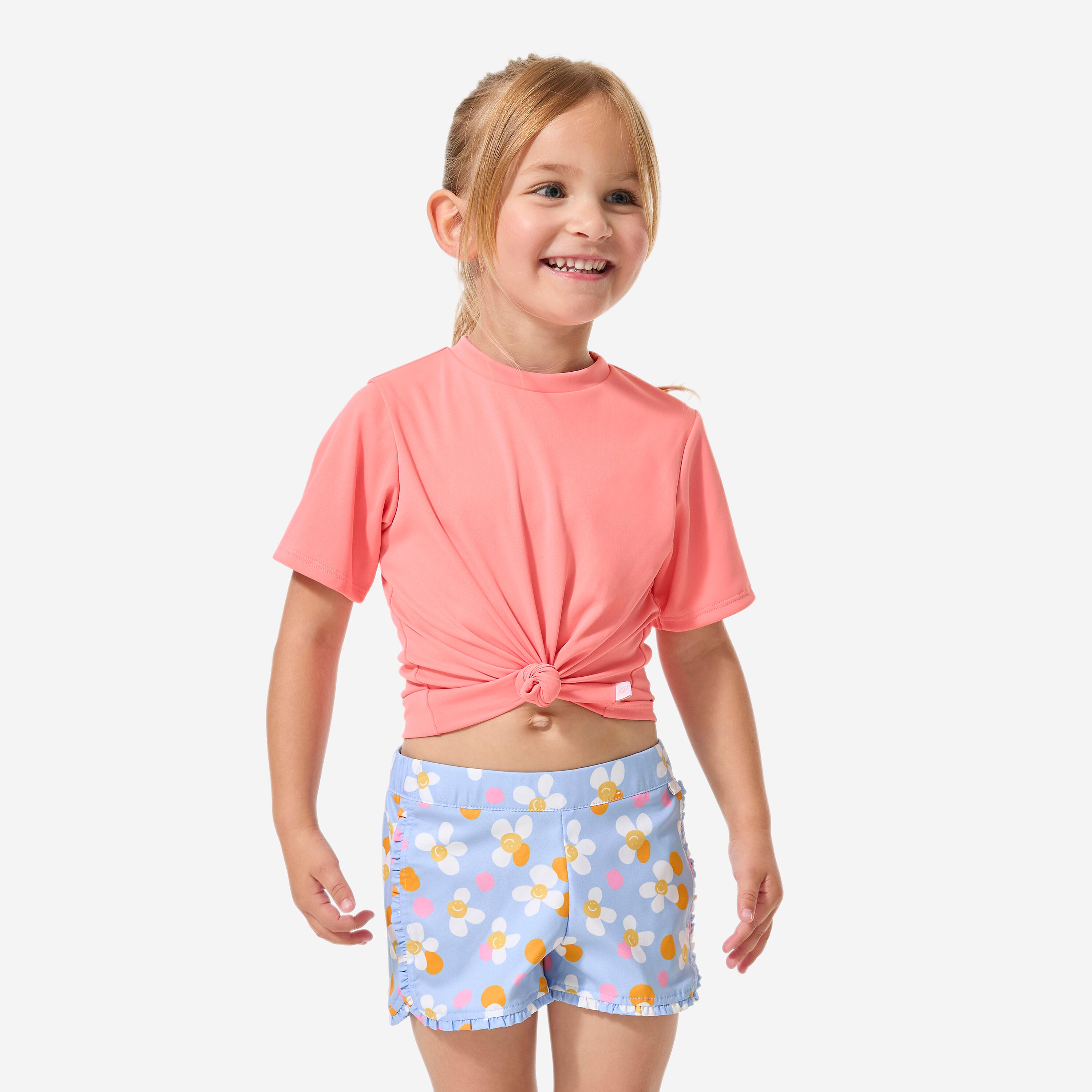 Pantaloncini Da Ballo Capezio Per Bambina, Modello CC600C, Vita A V, Lavabili In Lavatrice