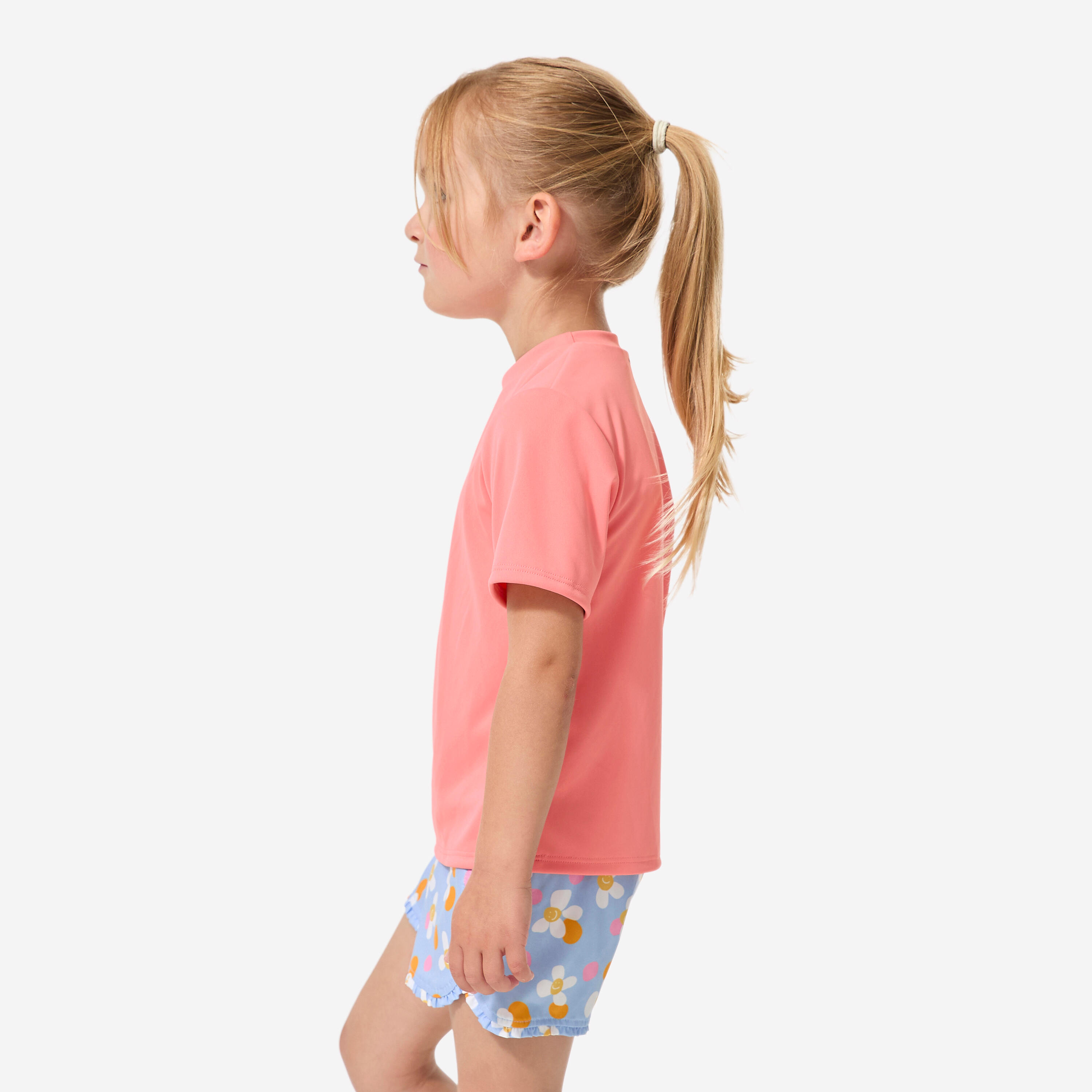 Tee shirt bébé piscine, rose 4/5