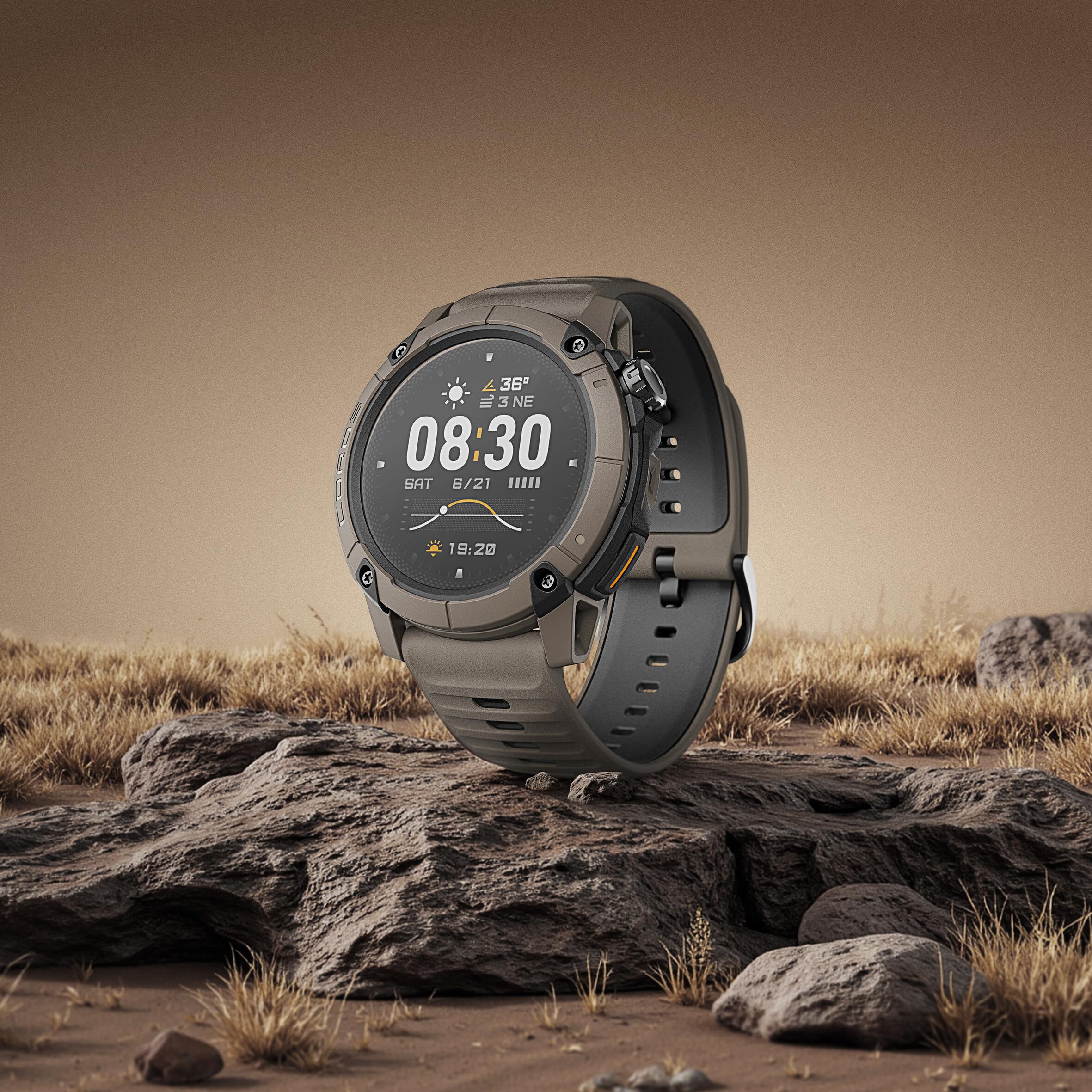 Montre GPS NOMAD Activités Outdoor et Pêche Marron 6/10