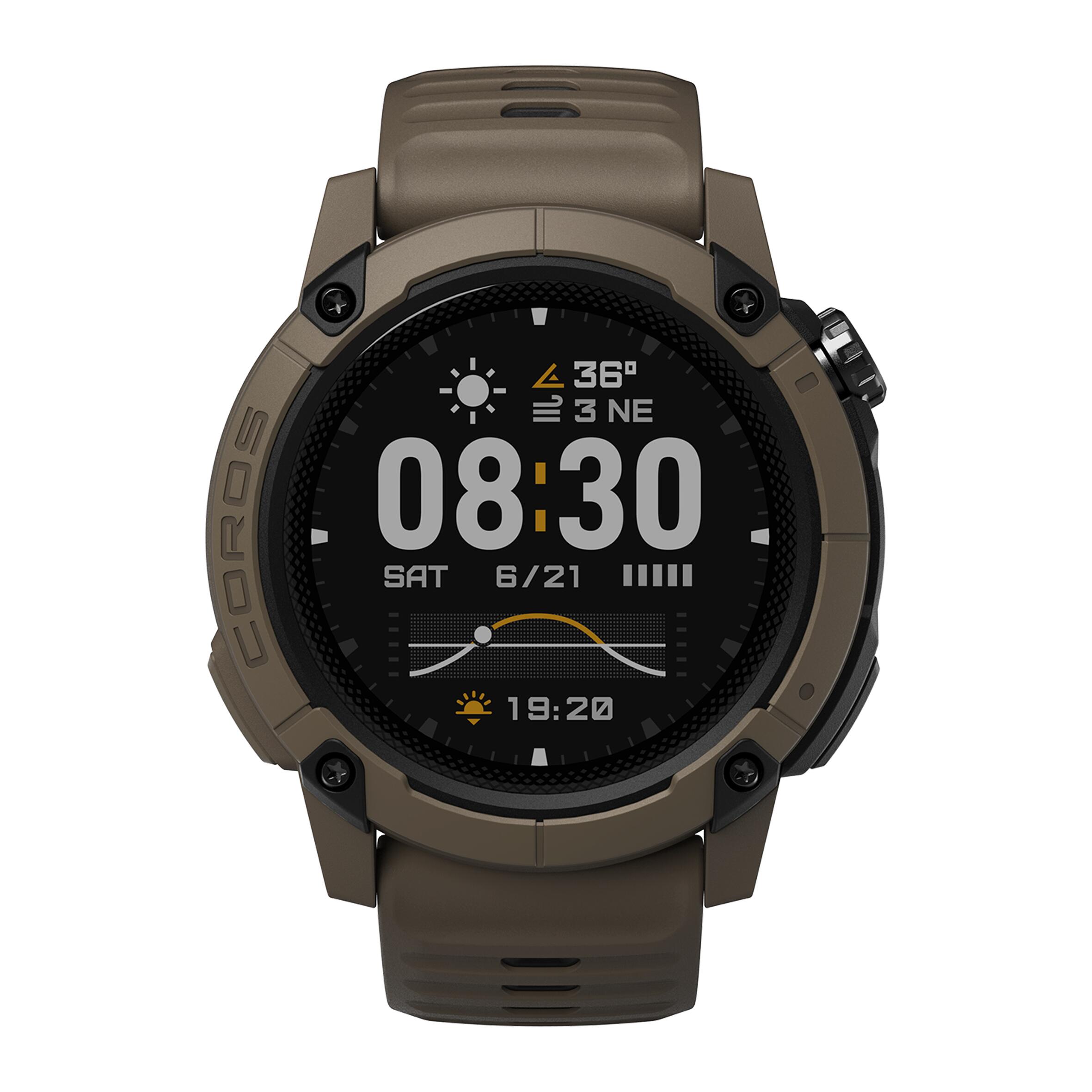 Montre GPS NOMAD Activités Outdoor et Pêche Marron 3/10