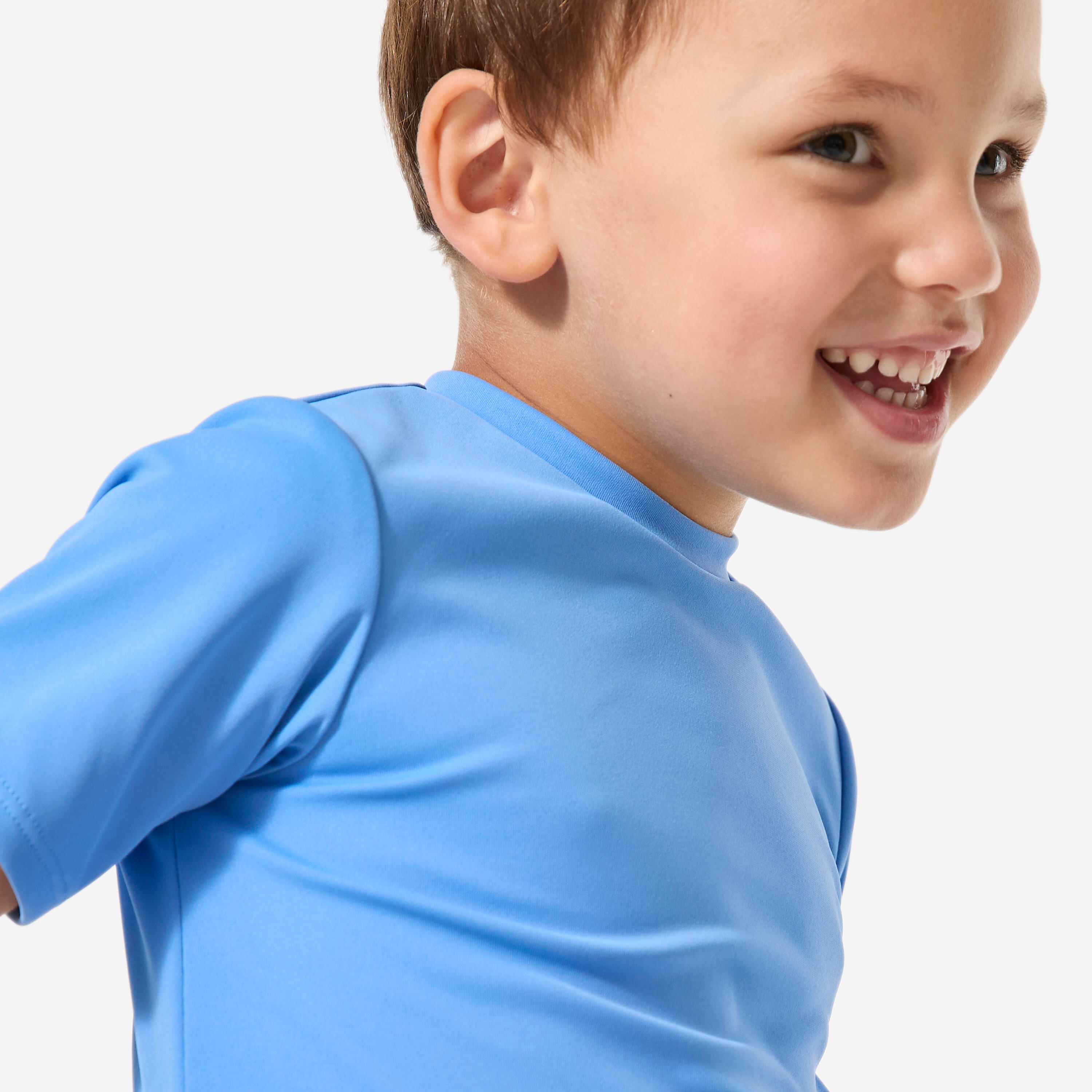 Baby-Pool-Schwimmshirt, blau 6/7